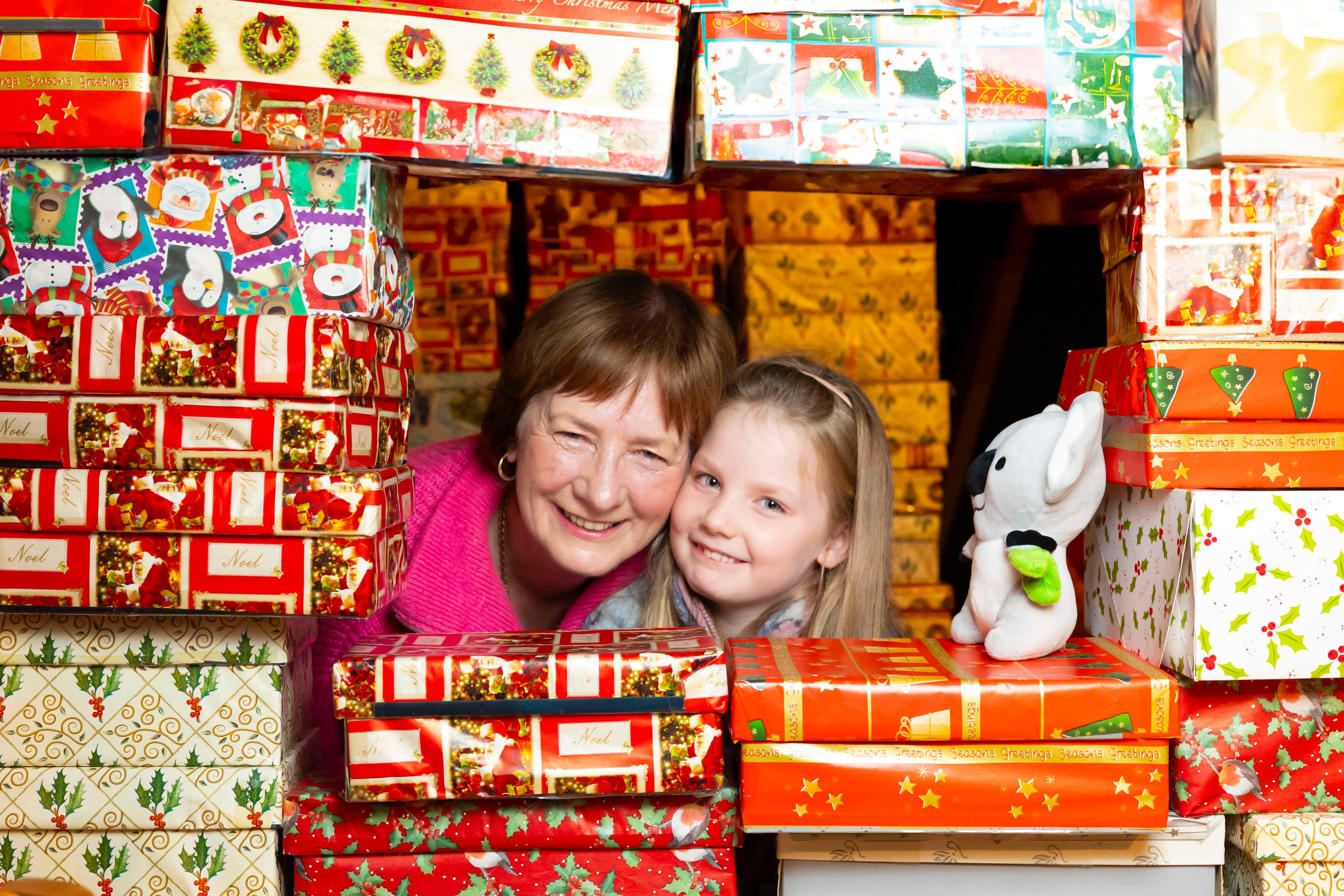 Retired teacher Maureen O’Hanlon, pictured with granddaughter Anna (Patrick Browne/Mediaconsult/PA)