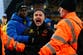 Jorgen Strand Larsen and Vitor Pereira clash with Wolves fans in heated exchange after Burnley defeat