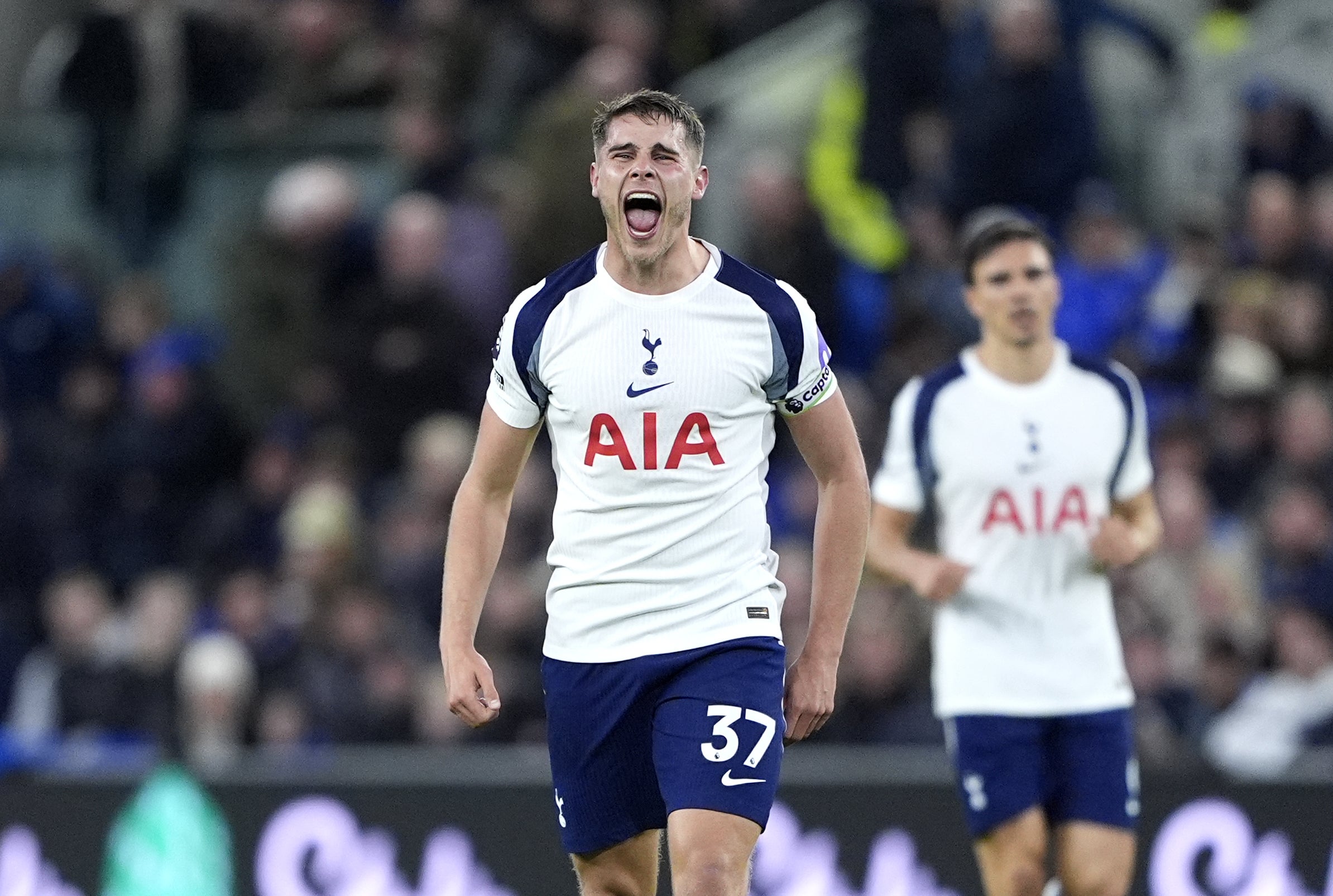 Micky van de Ven is Tottenham’s unlikely top scorer