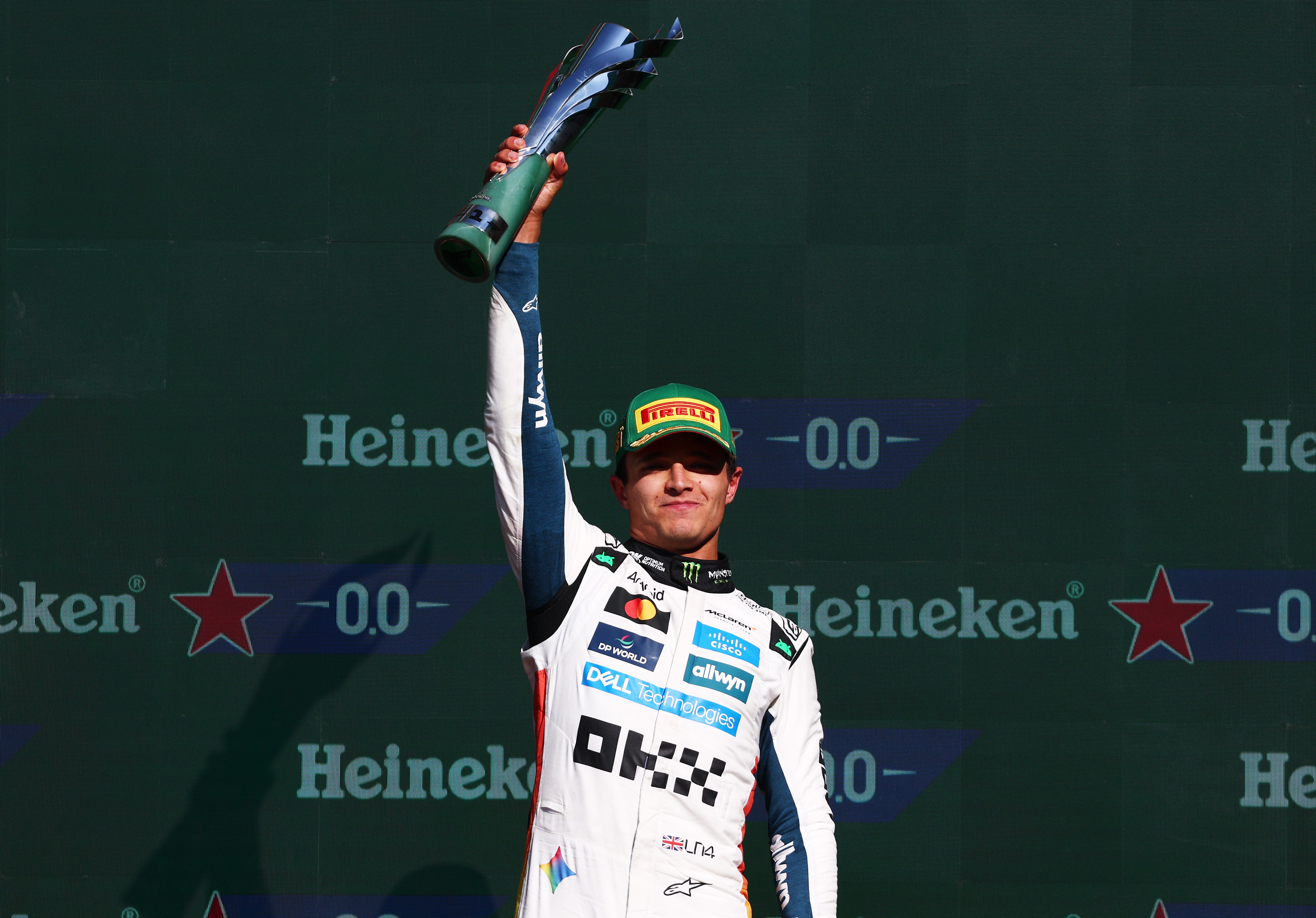 Lando Norris regained top spot in the world championship after his win in Mexico