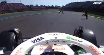 Liam Lawson narrowly avoided two marshals in the Mexico City GP