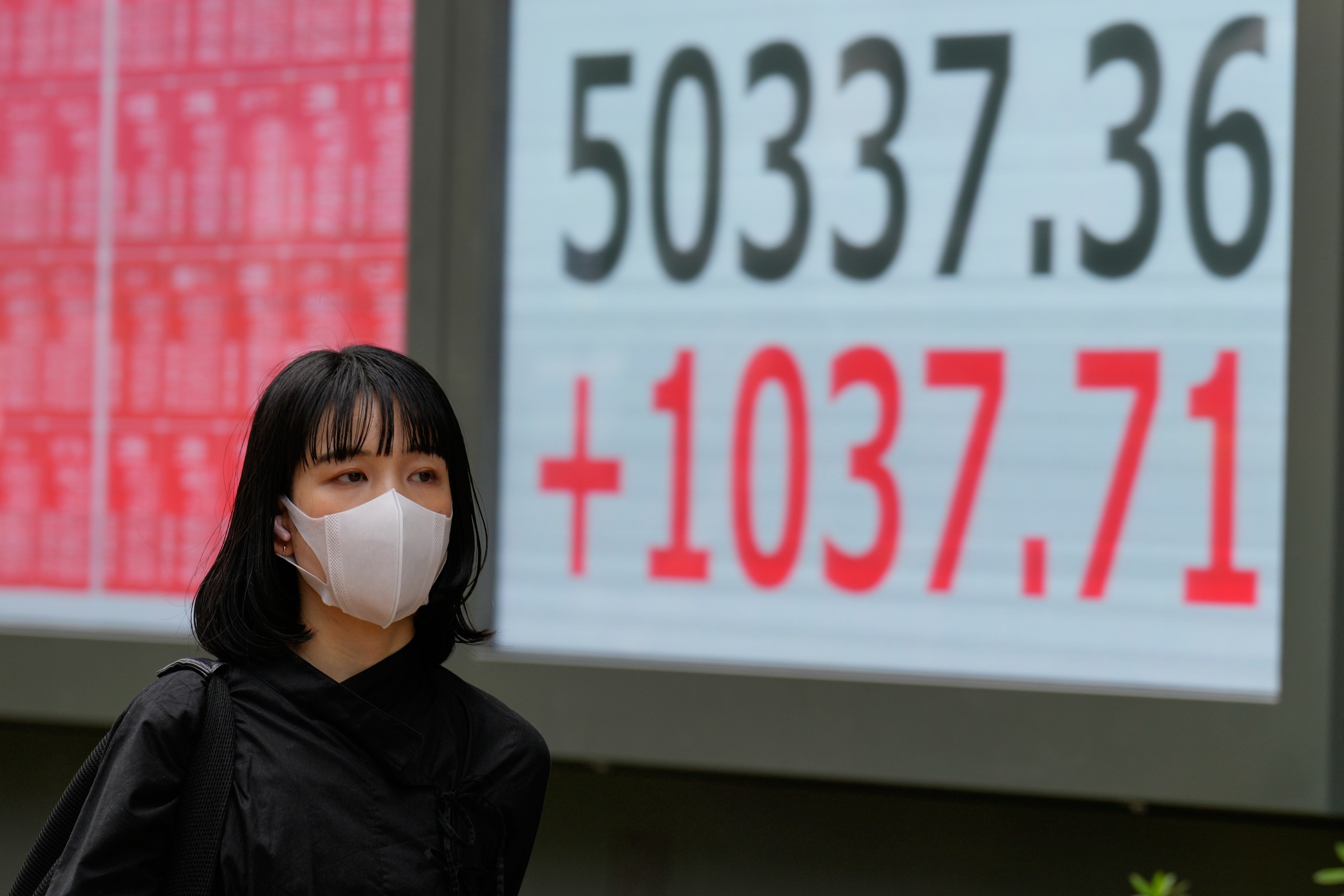 Japan’s benchmark Nikkei 225 index surpassed 50,000 points for the first time as a US-Asia financial deal loomed