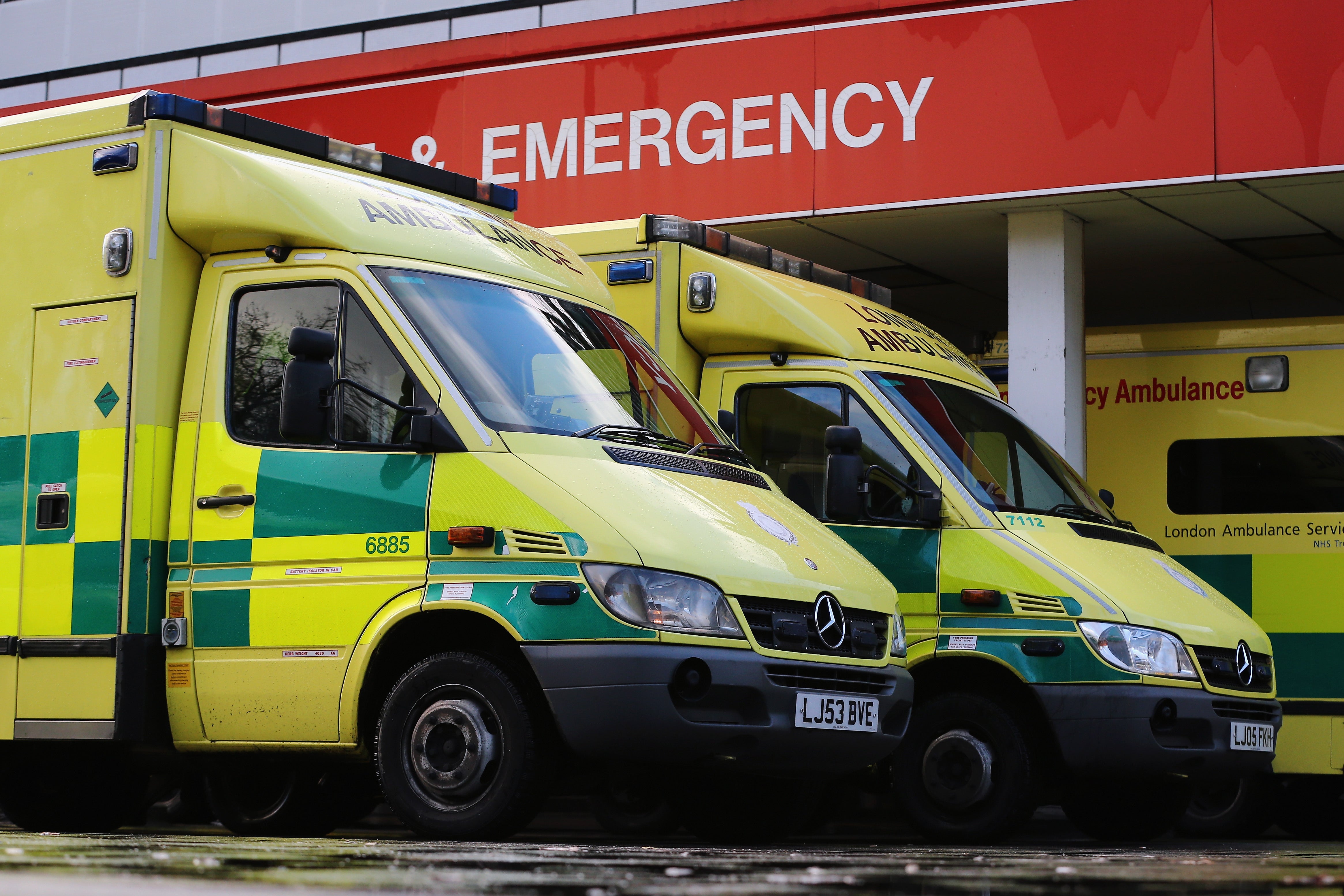 A&E patient handovers at University Hospitals Birmingham Foundation Trust took an average of 1 hour 50 minutes in October (file image)