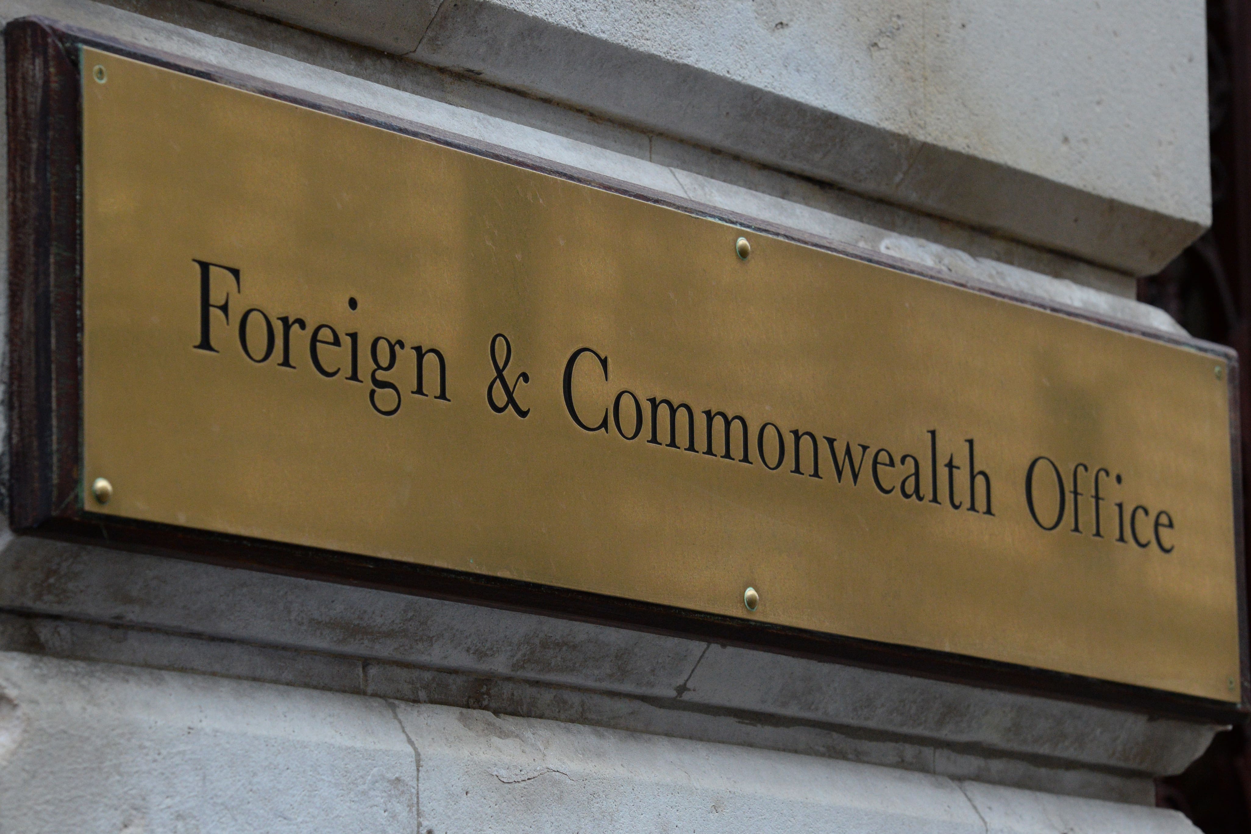 The Foreign Office is in contact with US local authorities, a spokeswoman said (Kirsty O’Connor/PA)