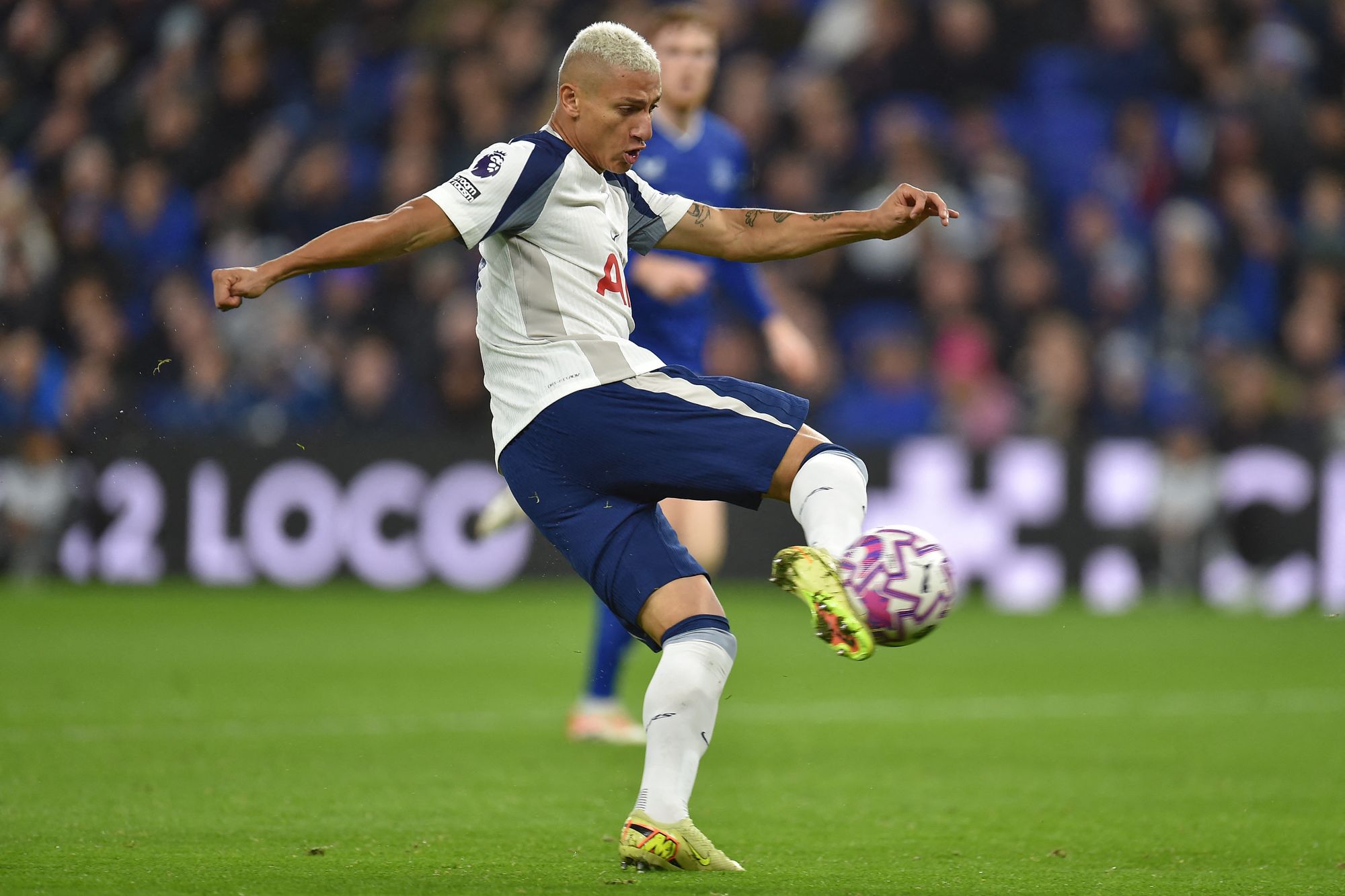 Richarlison’s first visit to the Hill Dickinson Stadium came with a win and an assist for Tottenham