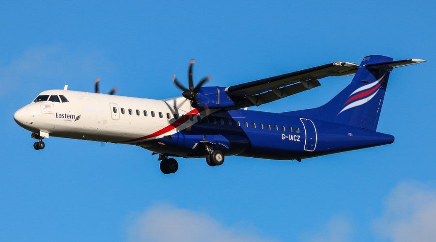 End of an era? ATR 72 belonging to Eastern Airways