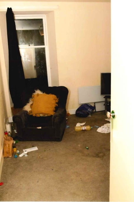 Poor conditions inside the brothel in Dundee