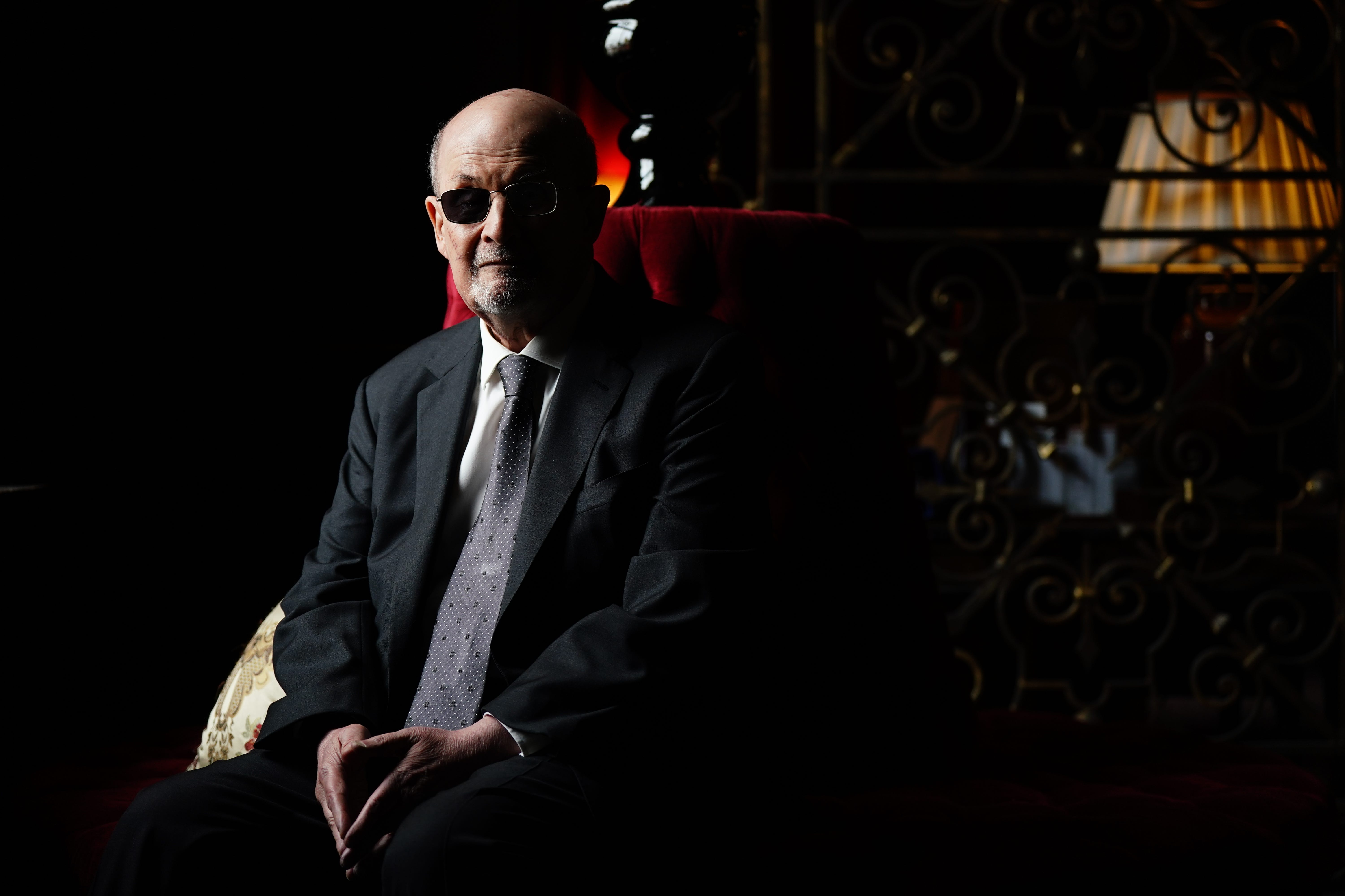 Sir Salman Rushdie spoke to Tatler (Jacob King/PA)