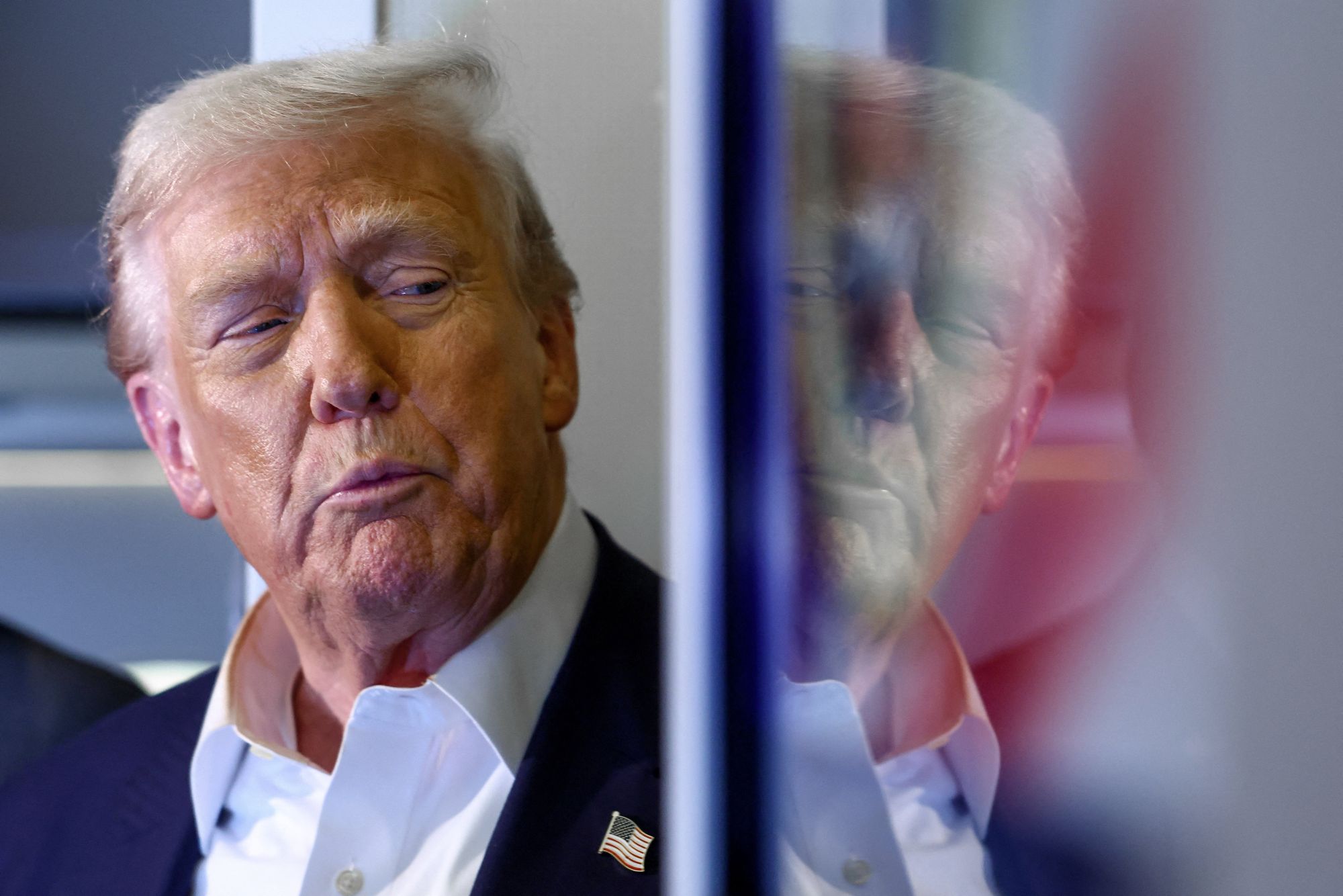 Trump has said he will not meet with top Democrats until the government reopens.