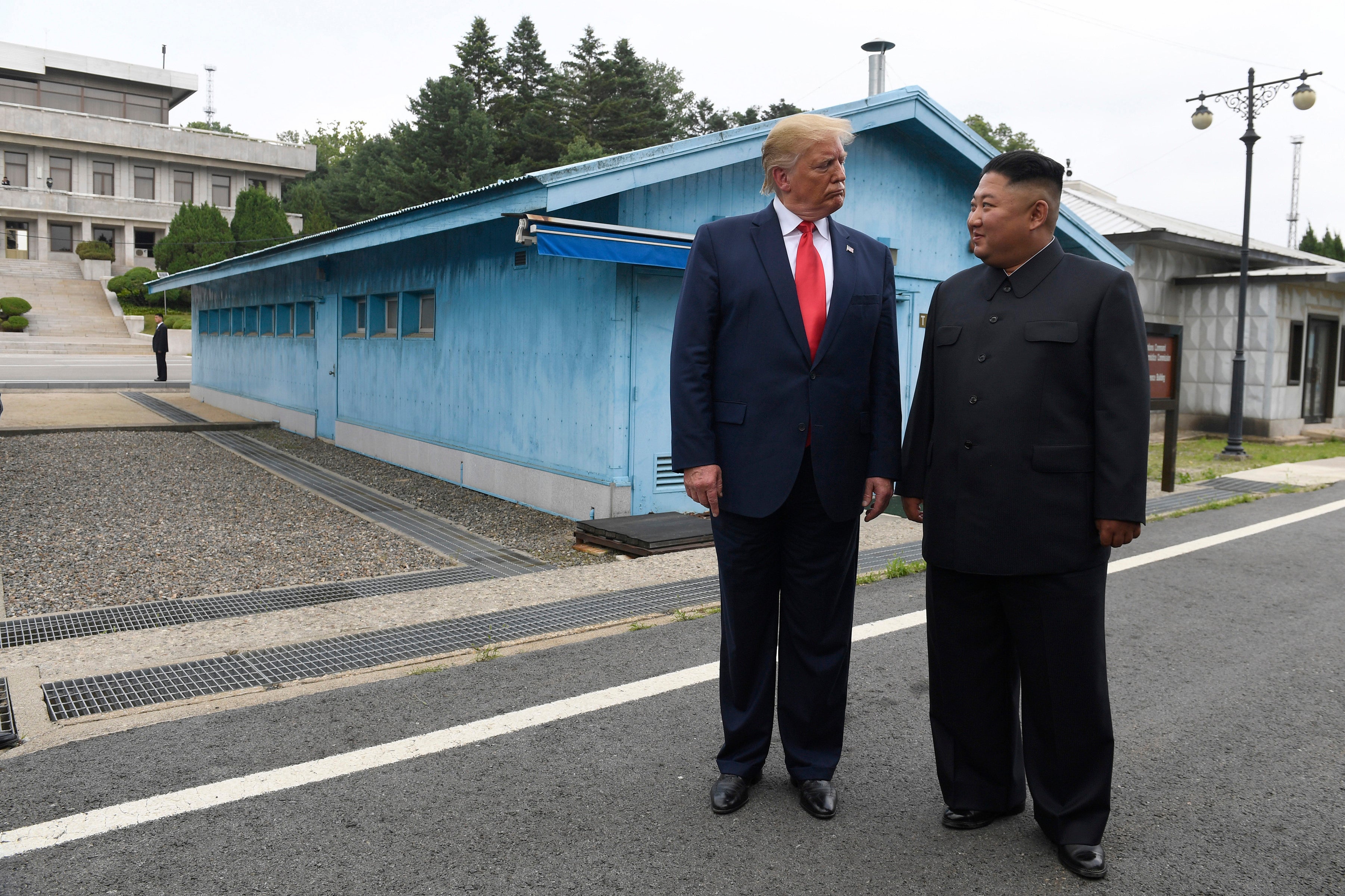 <p>Kim Jong Un has previously said he would be willing to meet Mr Trump if the US dropped “the absurd obsession with denuclearising us</p>