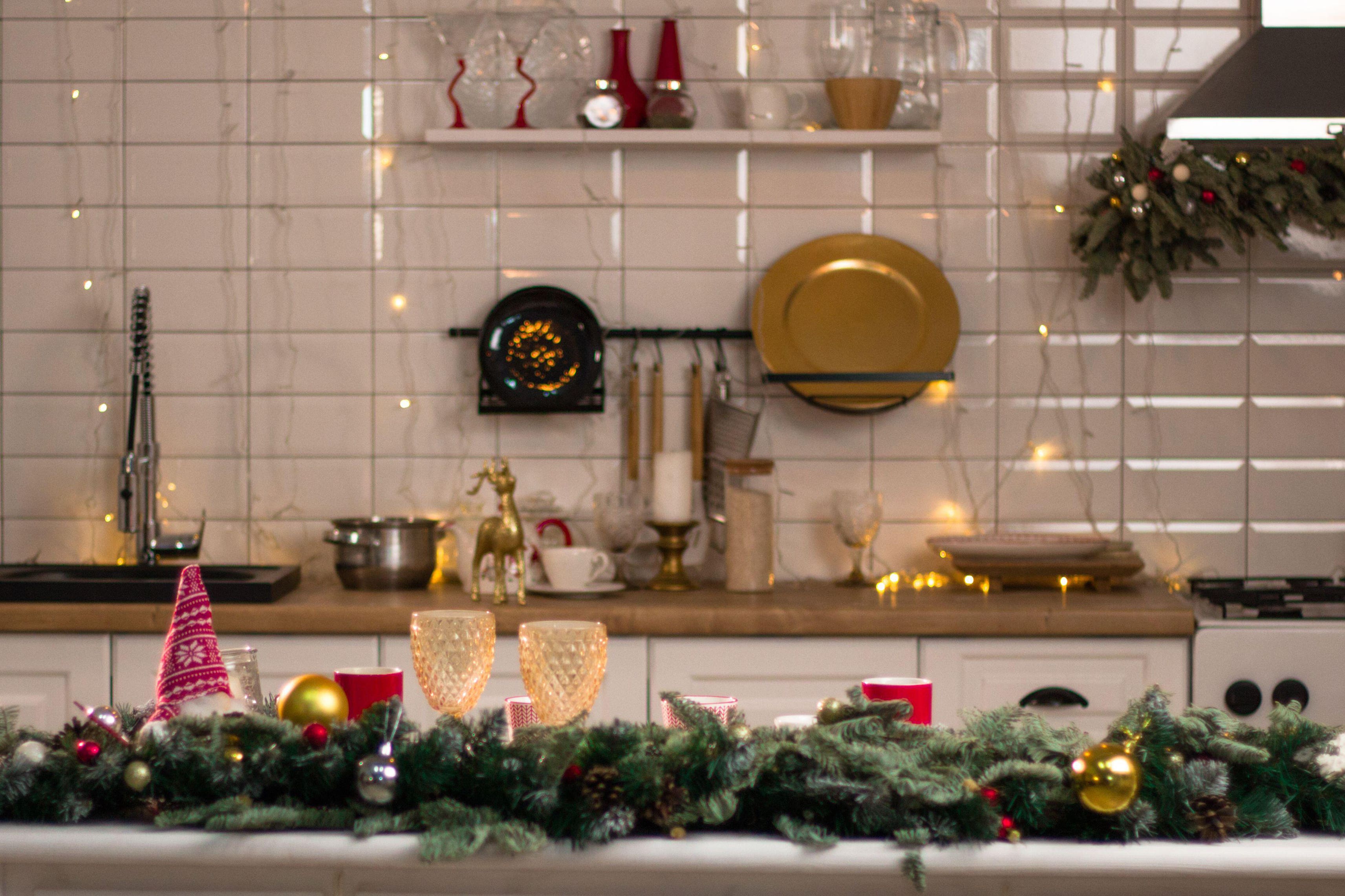 Kit out your kitchen with these quickie makeovers and festive finishing touches (Alamy/PA)