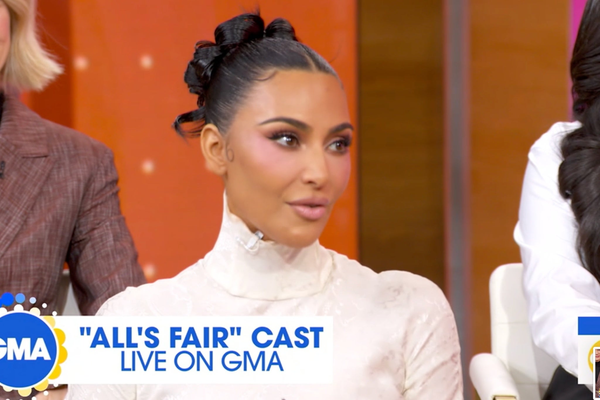 Kim Kardashian shared a health update on 'Good Morning America'