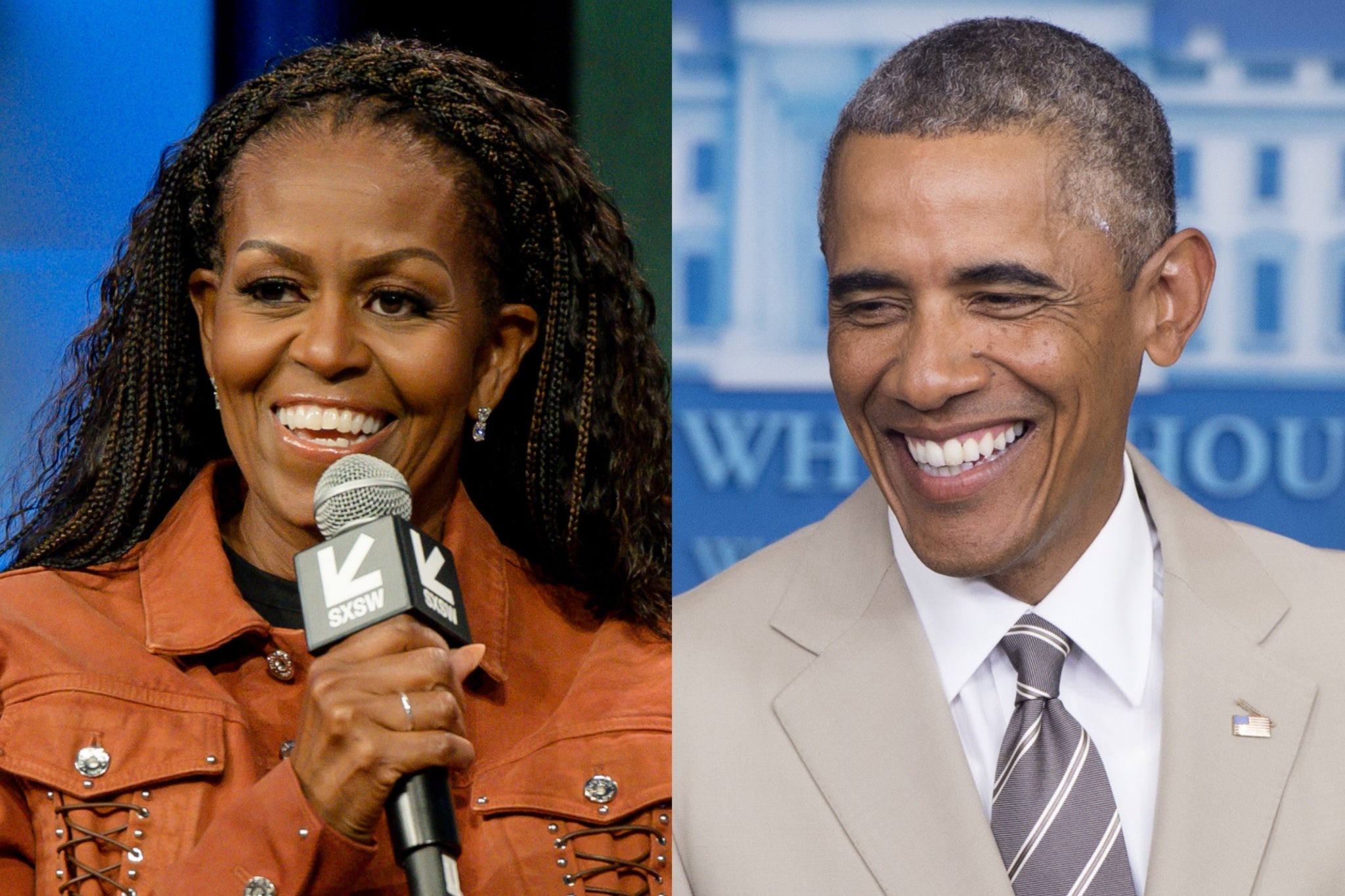 Michelle Obama says she ‘loved’ her husband Barack’s controversial tan suit
