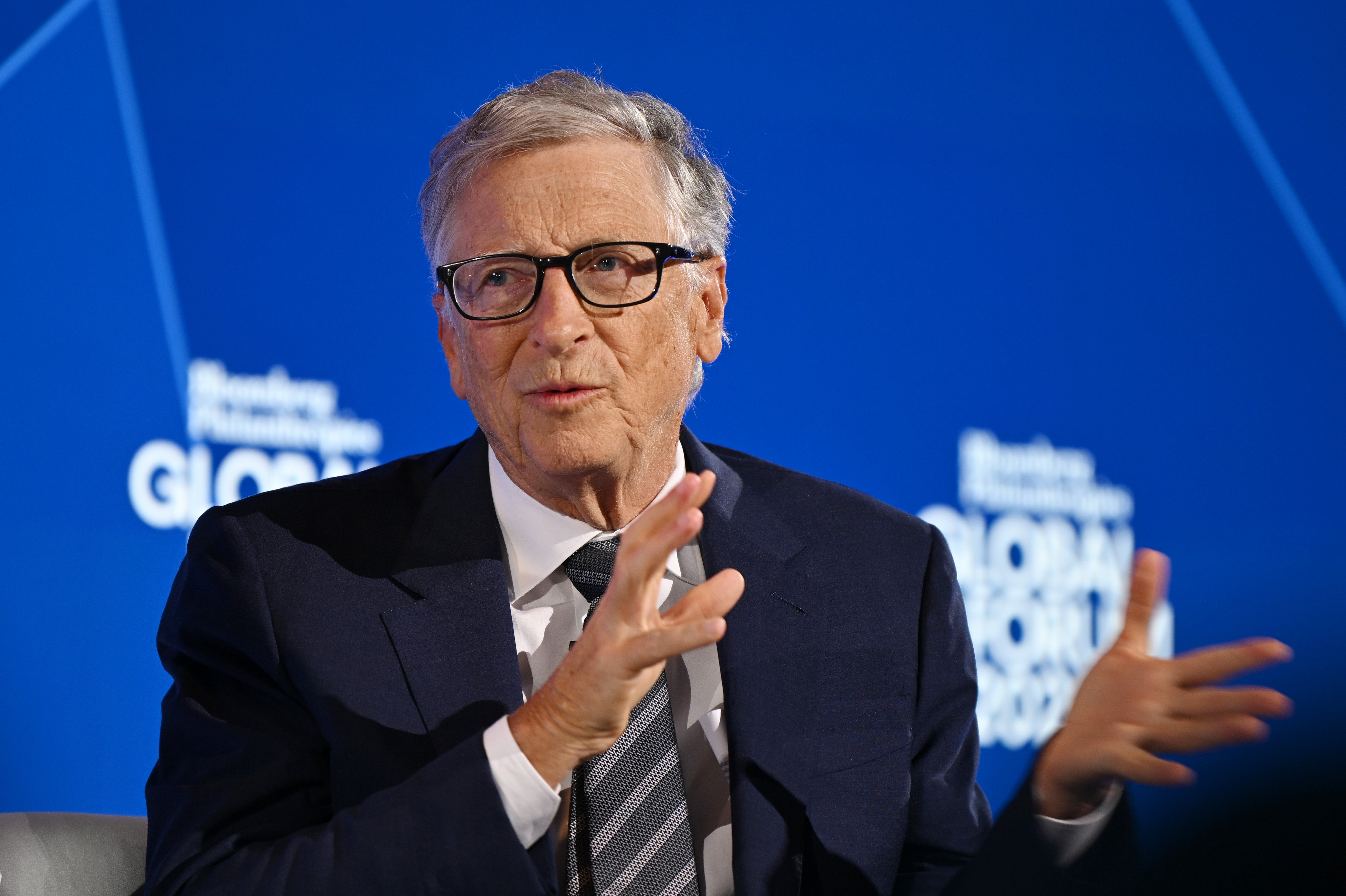 Microsoft founder Bill Gates is shifting his stance on the climate crisis, saying the threat won’t be the end for humanity.
