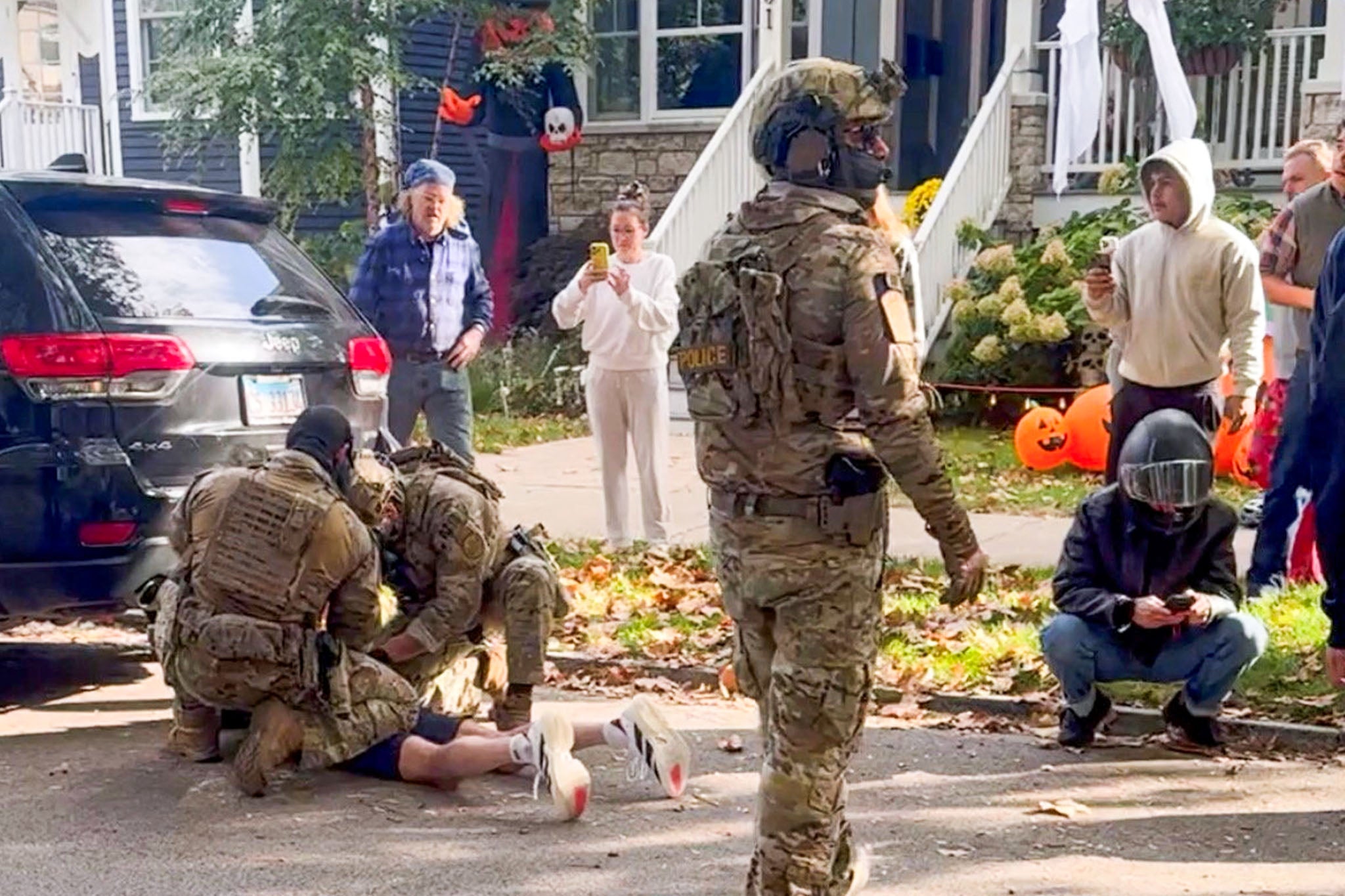 The man, who is a U.S. citizen, was returning from a team run when agents pulled him out of his vehicle, causing him internal bleeding and broken ribs, his club said