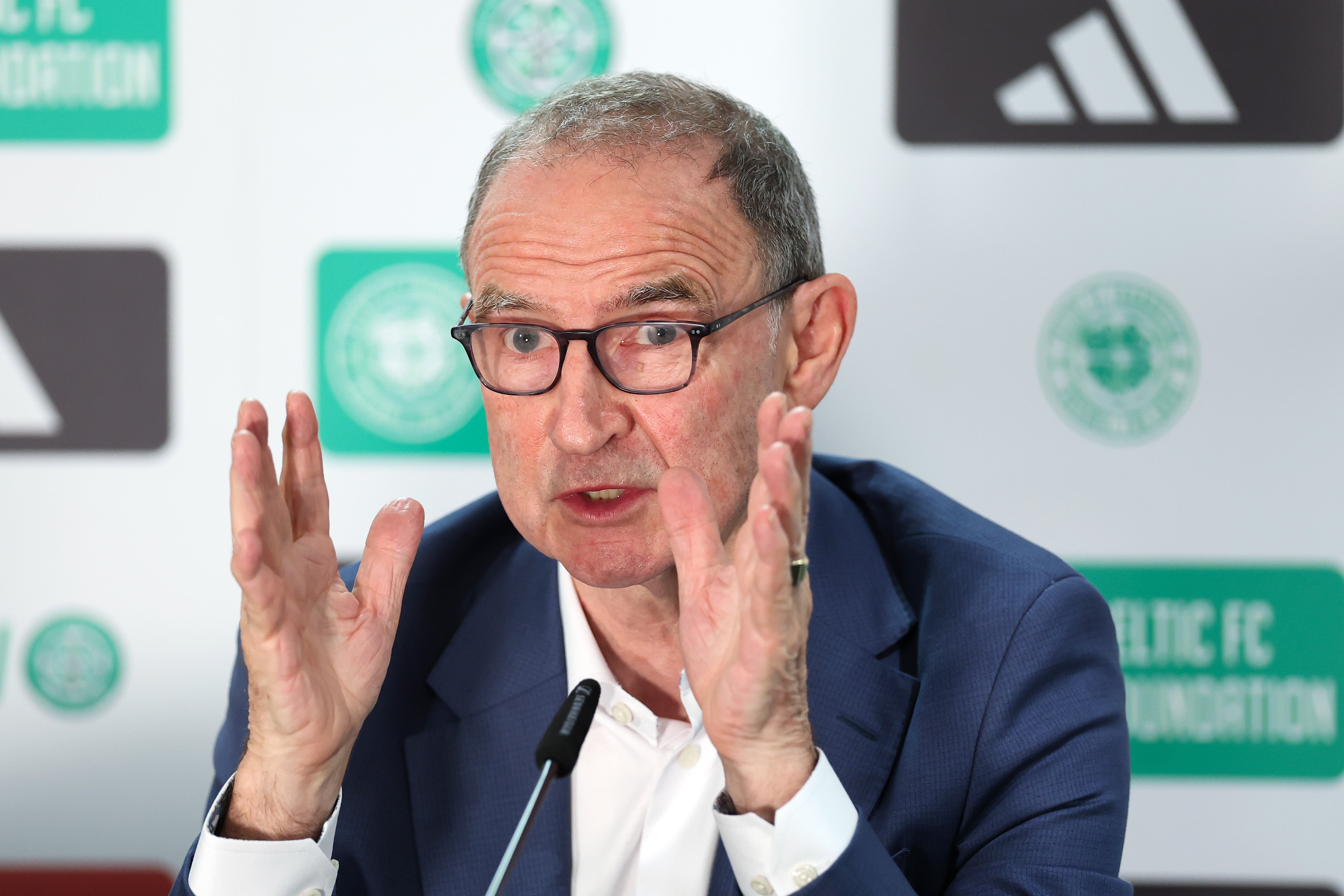 Martin O’Neill in his first press conference after rejoining Celtic