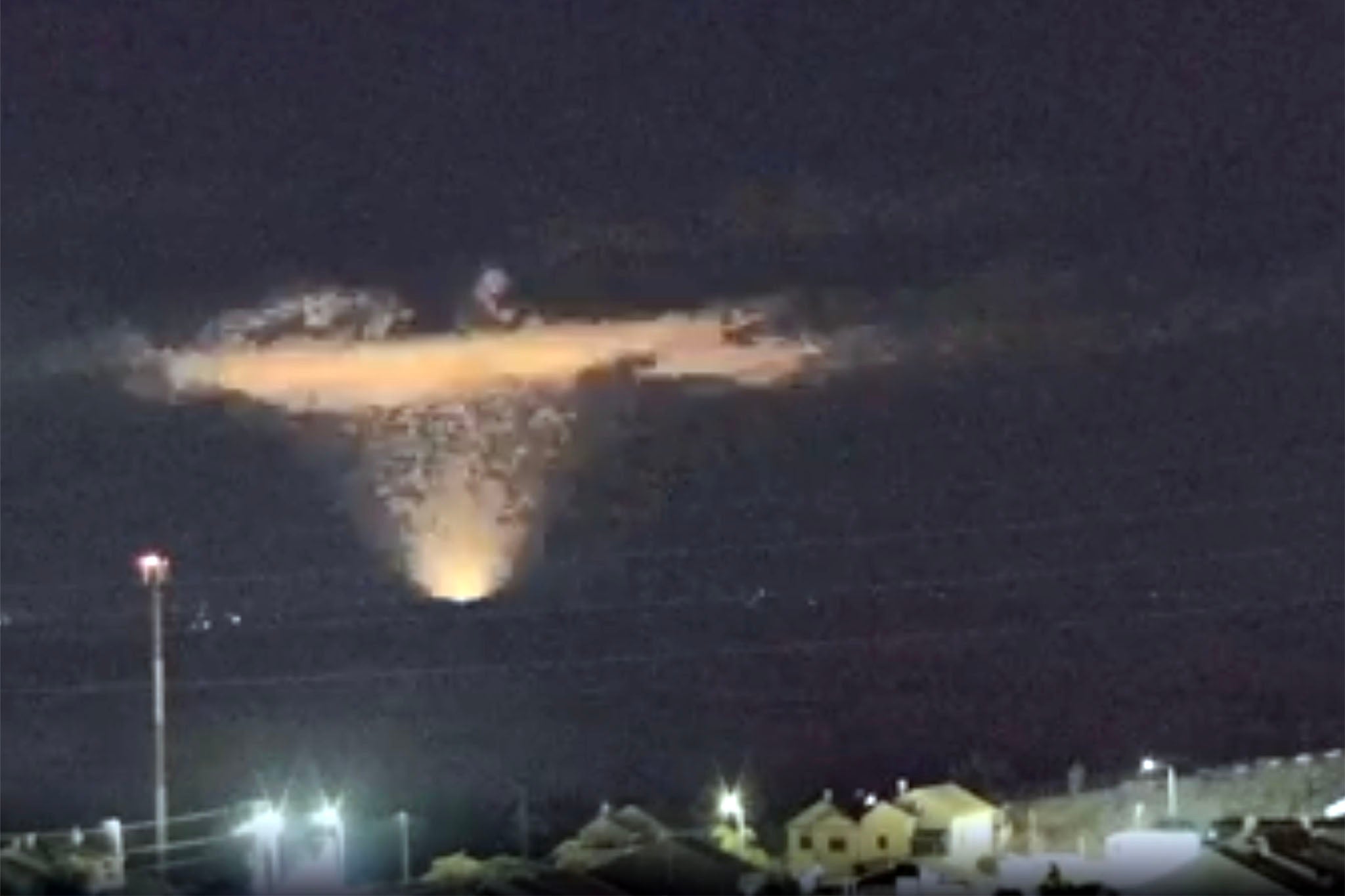 Explosions seen over Gaza sky after Netanyahu’s order