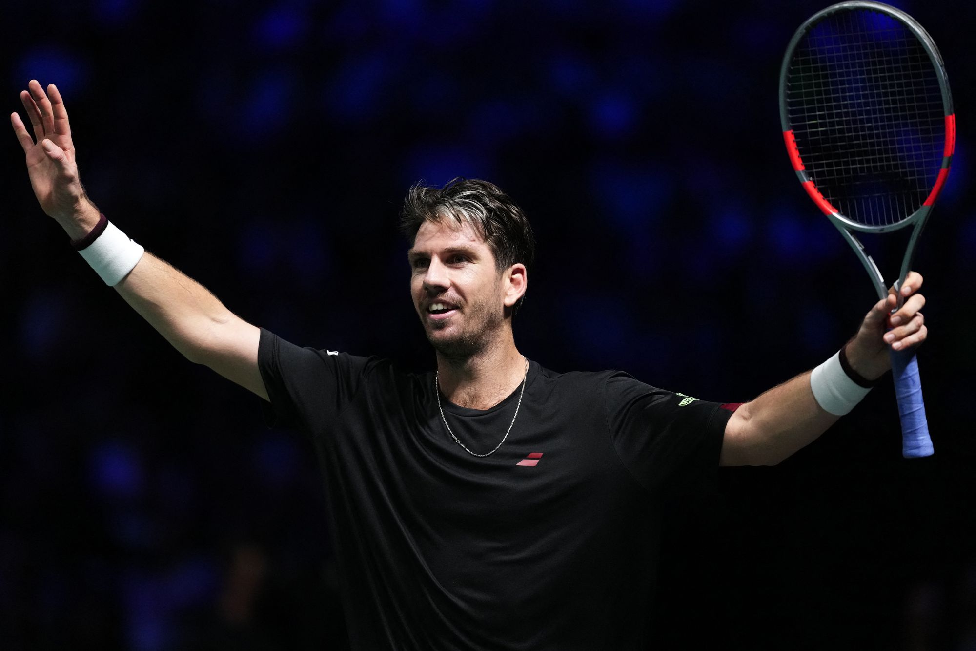 Norrie oslavoval vítězství nad Alcarazem jako nejlepší ve své kariéře