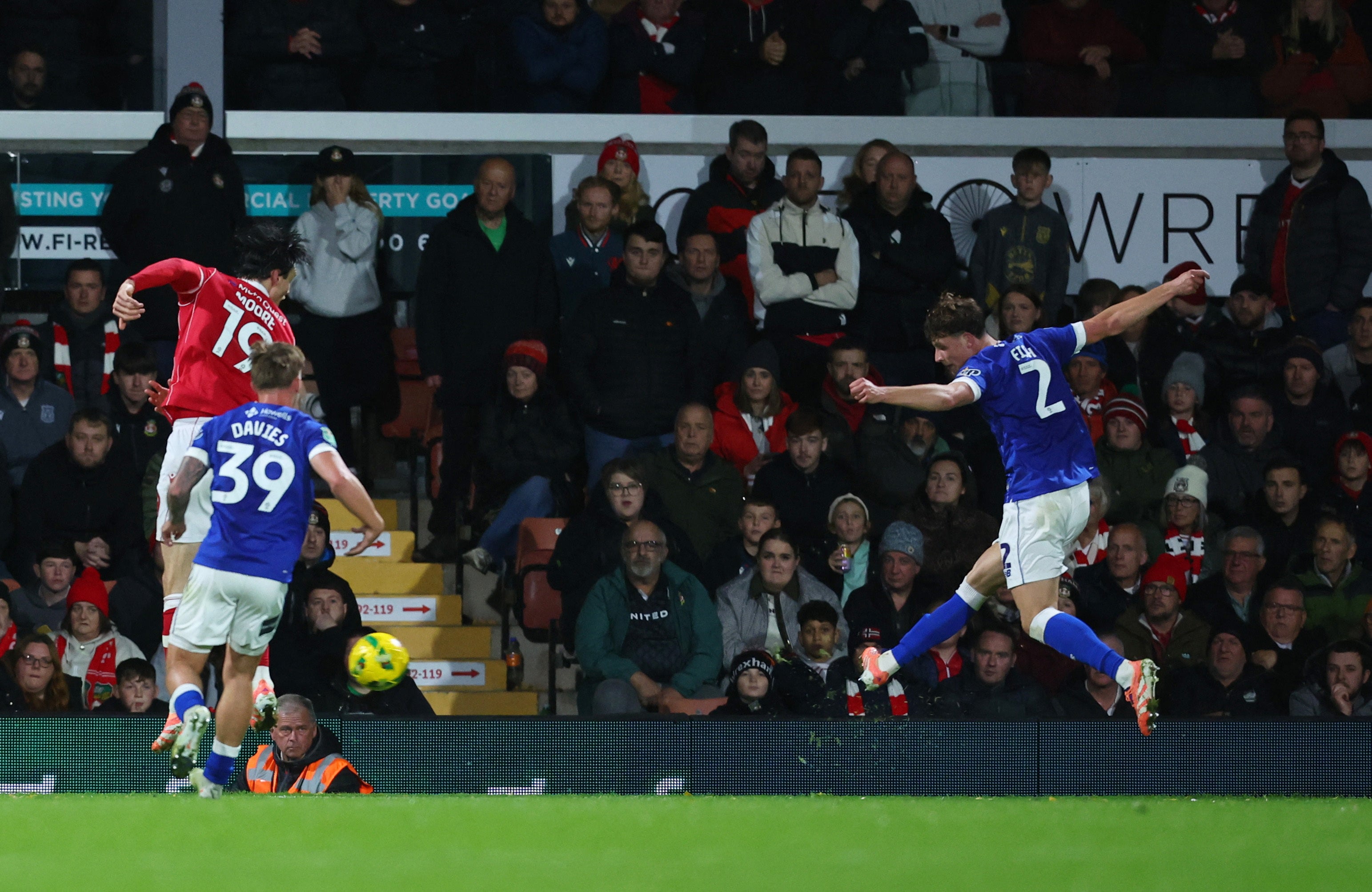 Cardiff City's Will Fish scores the winner