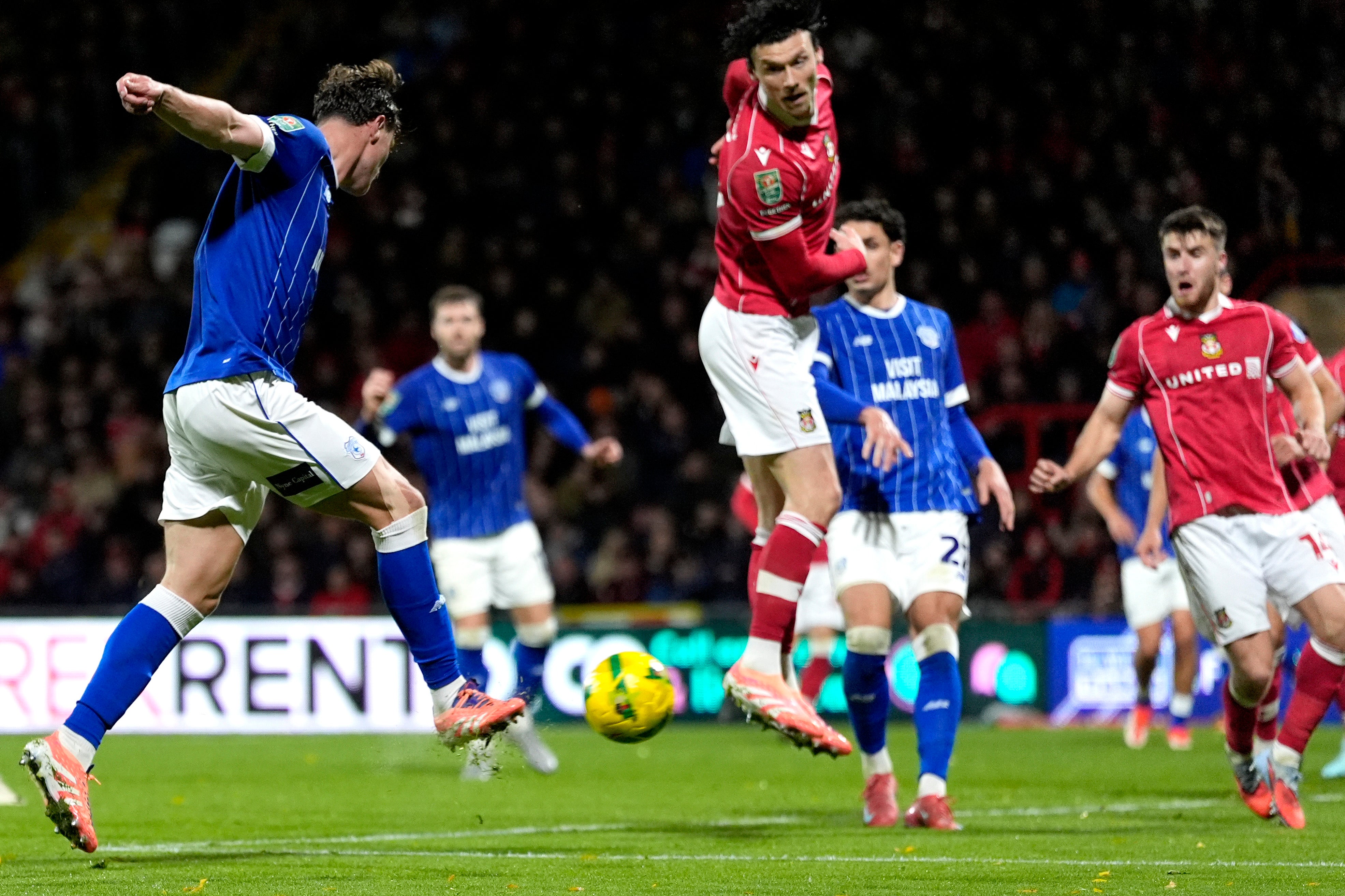 Fish scored the winner 19 minutes from time