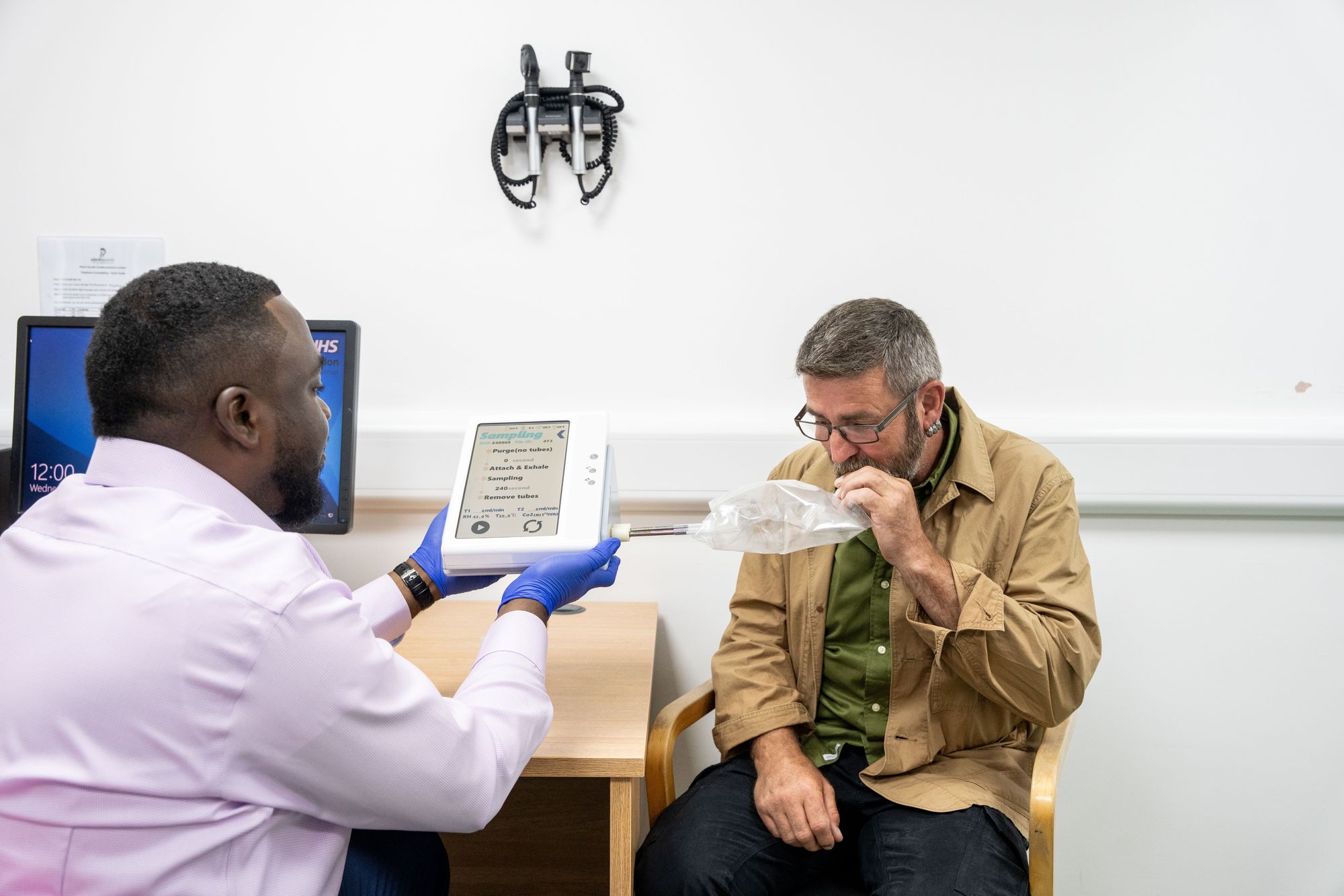 A trial is to assess the effectiveness of a breath test for the disease, which is notoriously hard to spot in its early stages