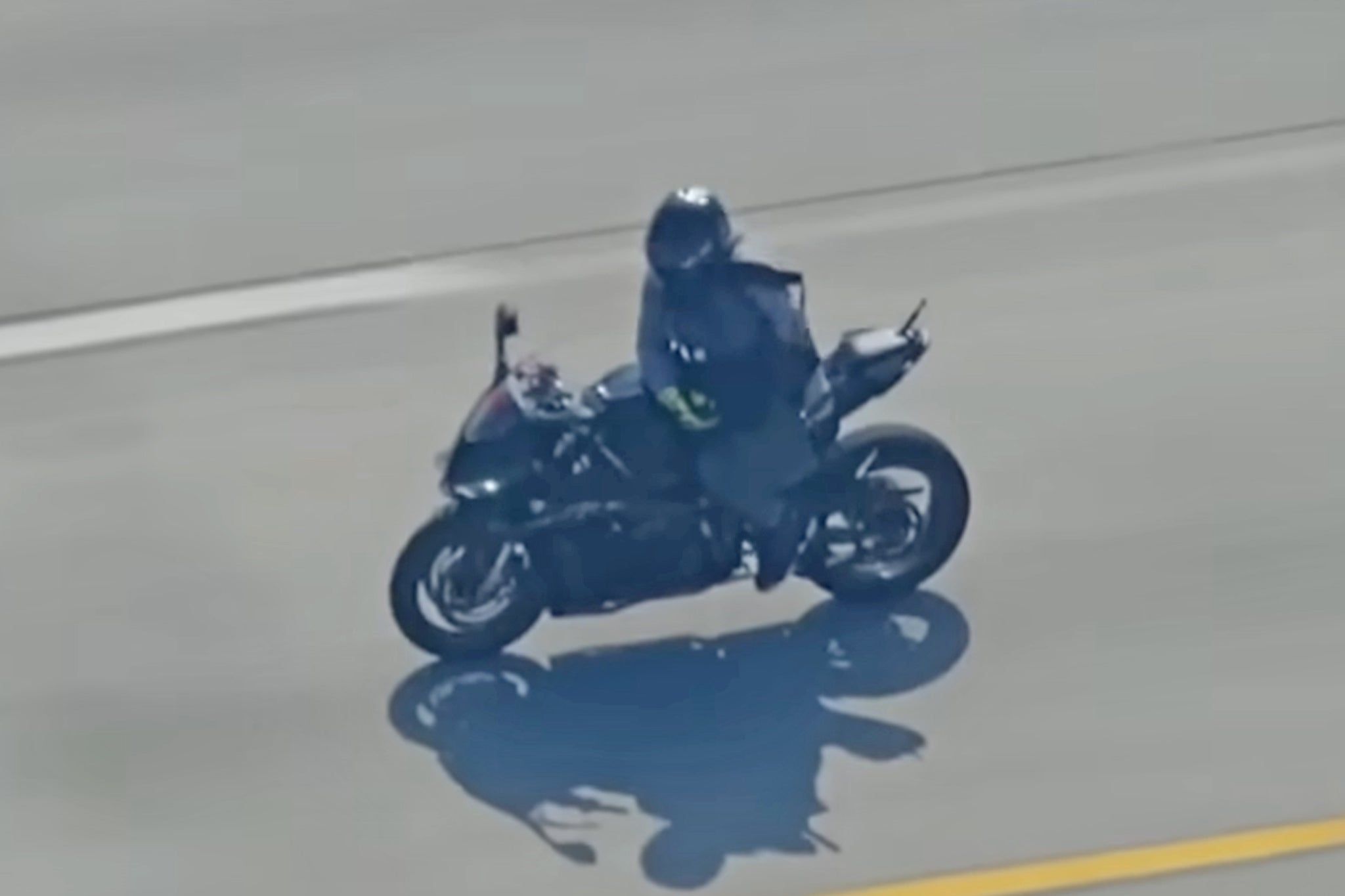 The chase reached speed of around 140 m.p.h