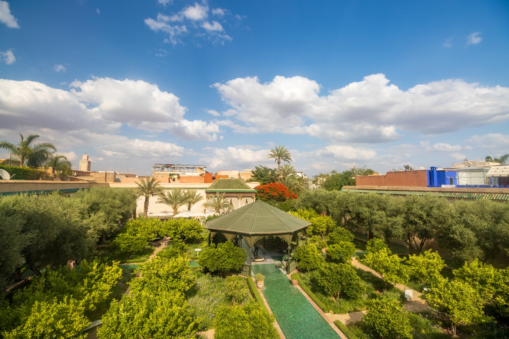 This riad is not too far away from the city’s botanical garden Le Jardin Secret
