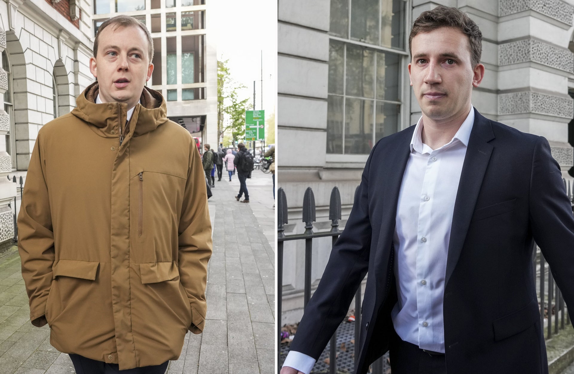 Christopher Berry (left) and Christopher Cash were accused of passing secrets to China – both have consistently denied wrongdoing