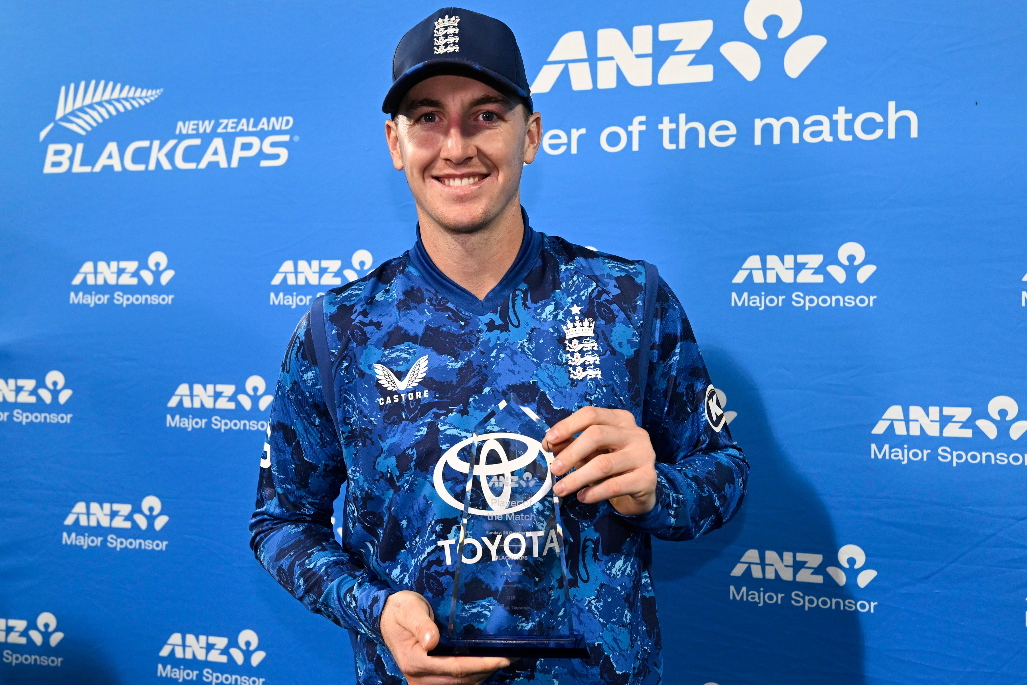 Harry Brook bemoaned England’s lack of runs (Andrew Cornaga/Photosport/AP)