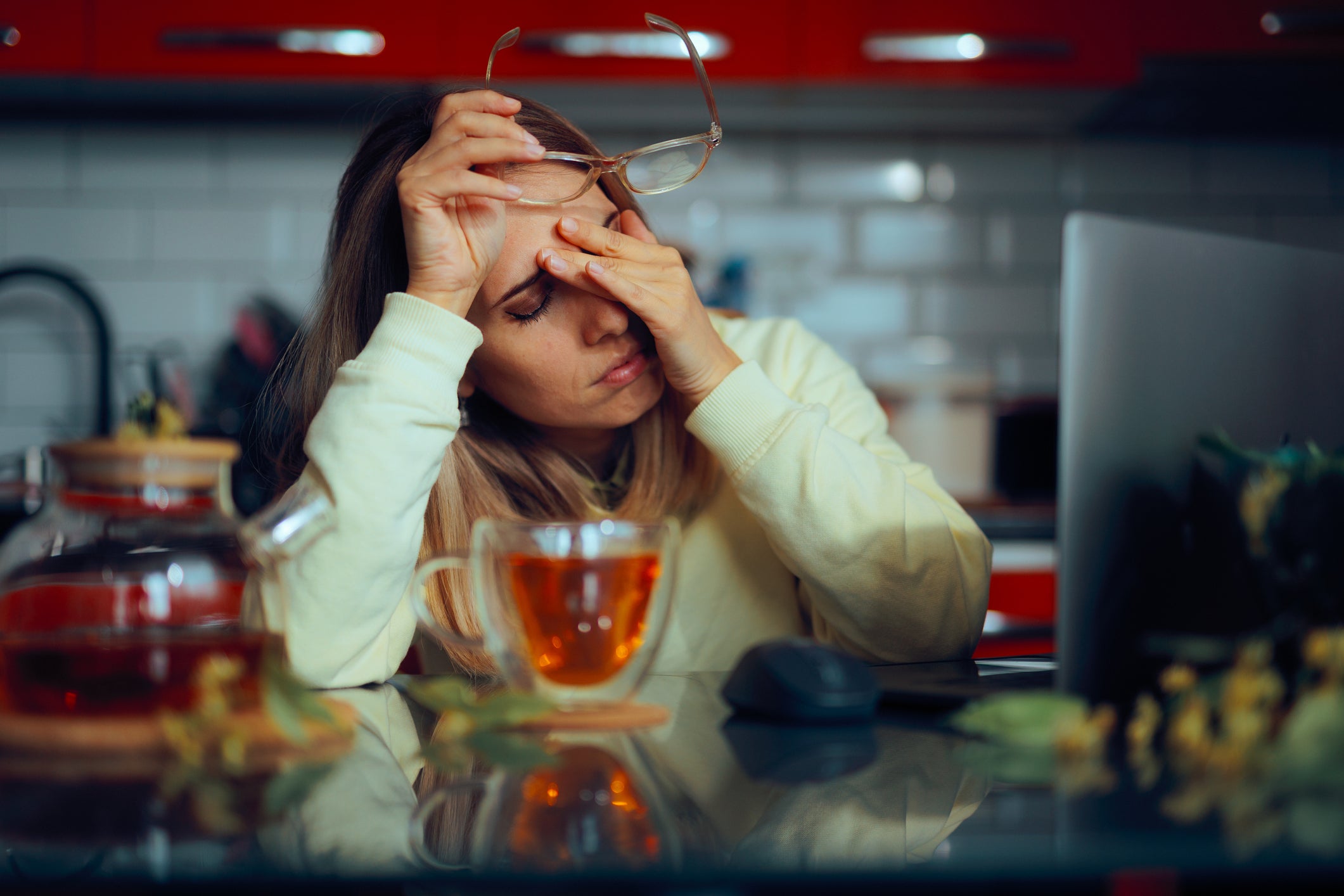 Sleep-deprived participants performed worse than well-rested participants, with slower response times