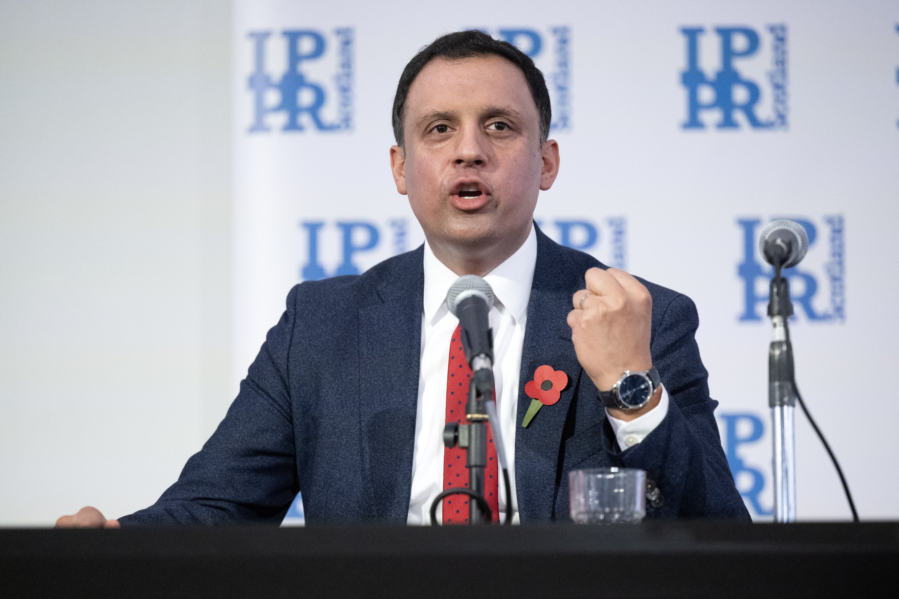 <p>Anas Sarwar will be lucky if he manages to beat Reform UK into second place in next year’s Scottish parliament elections</p>