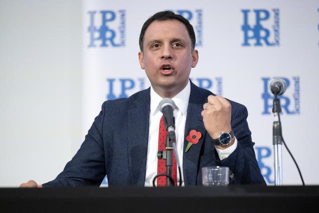 <p>Anas Sarwar will be lucky if he manages to beat Reform UK into second place in next year’s Scottish parliament elections</p>