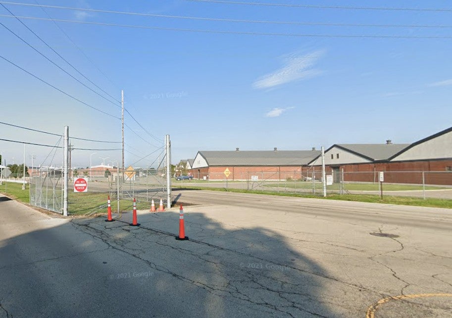 Prichard’s body was found outside of Wright-Patterson Air Force shown here on Saturday morning