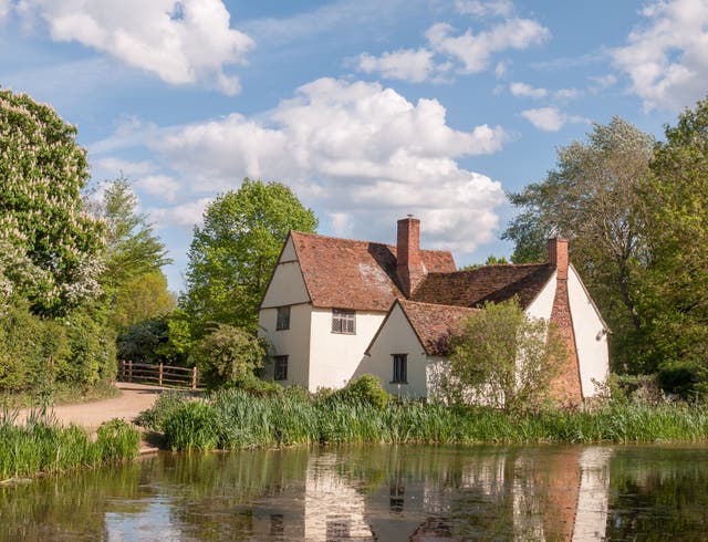 <p>Willy Lott’s cottage featured in Constable’s most famous painting</p>