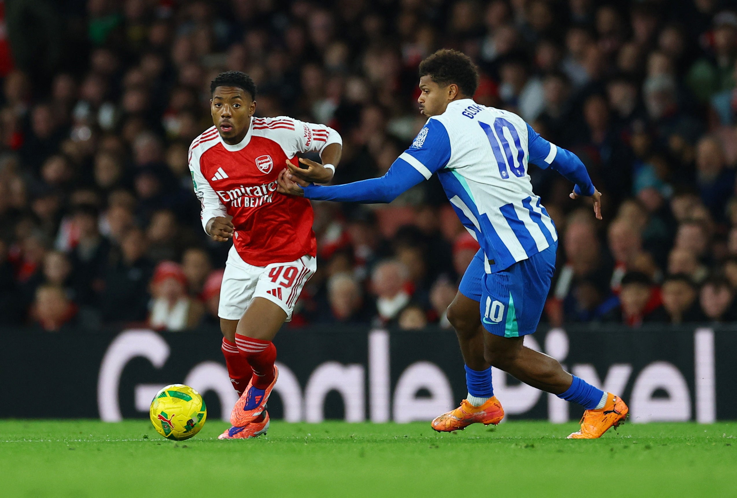 Myles Lewis-Skelly has been usurped by Riccardo Calafiori at Arsenal