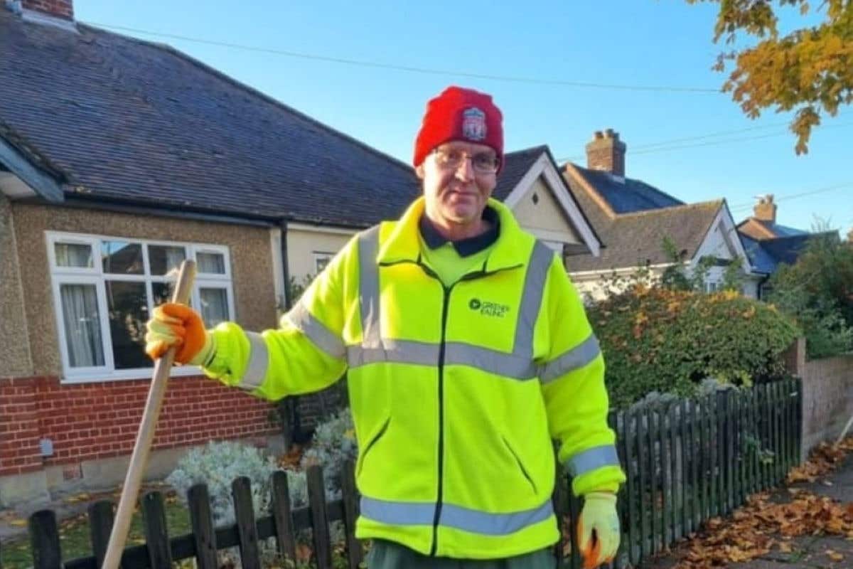 Wayne Broadhurst died at the scene of the attack