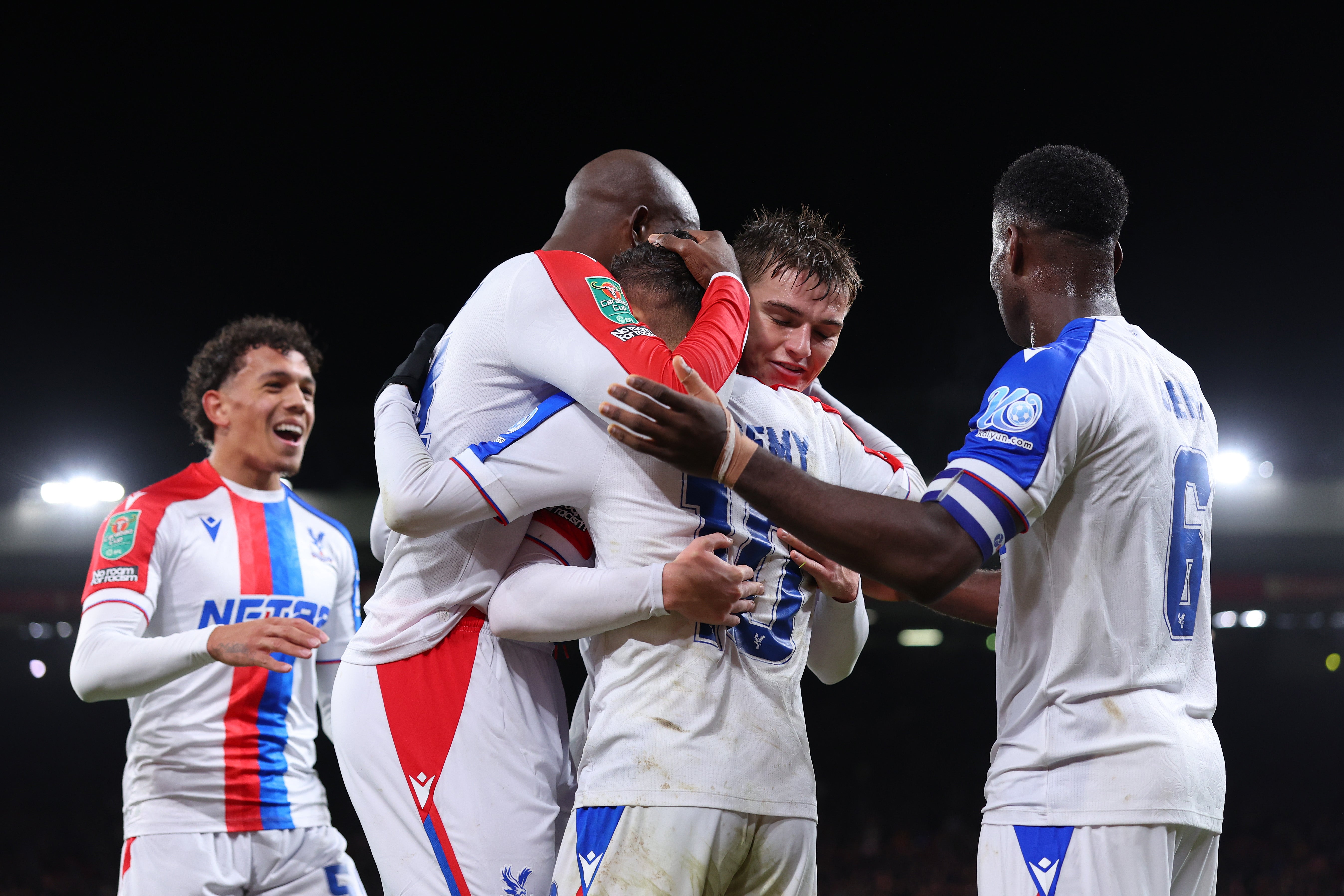 Palace are one of the eight sides in the quarter-finals after beating Liverpool