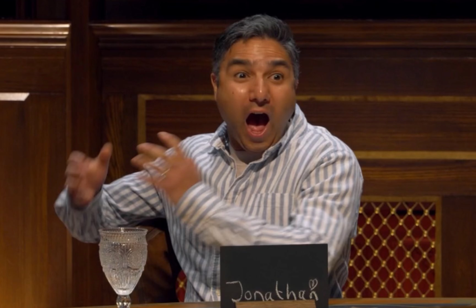 Comedian Nick Mohammed has made it to tonight’s final