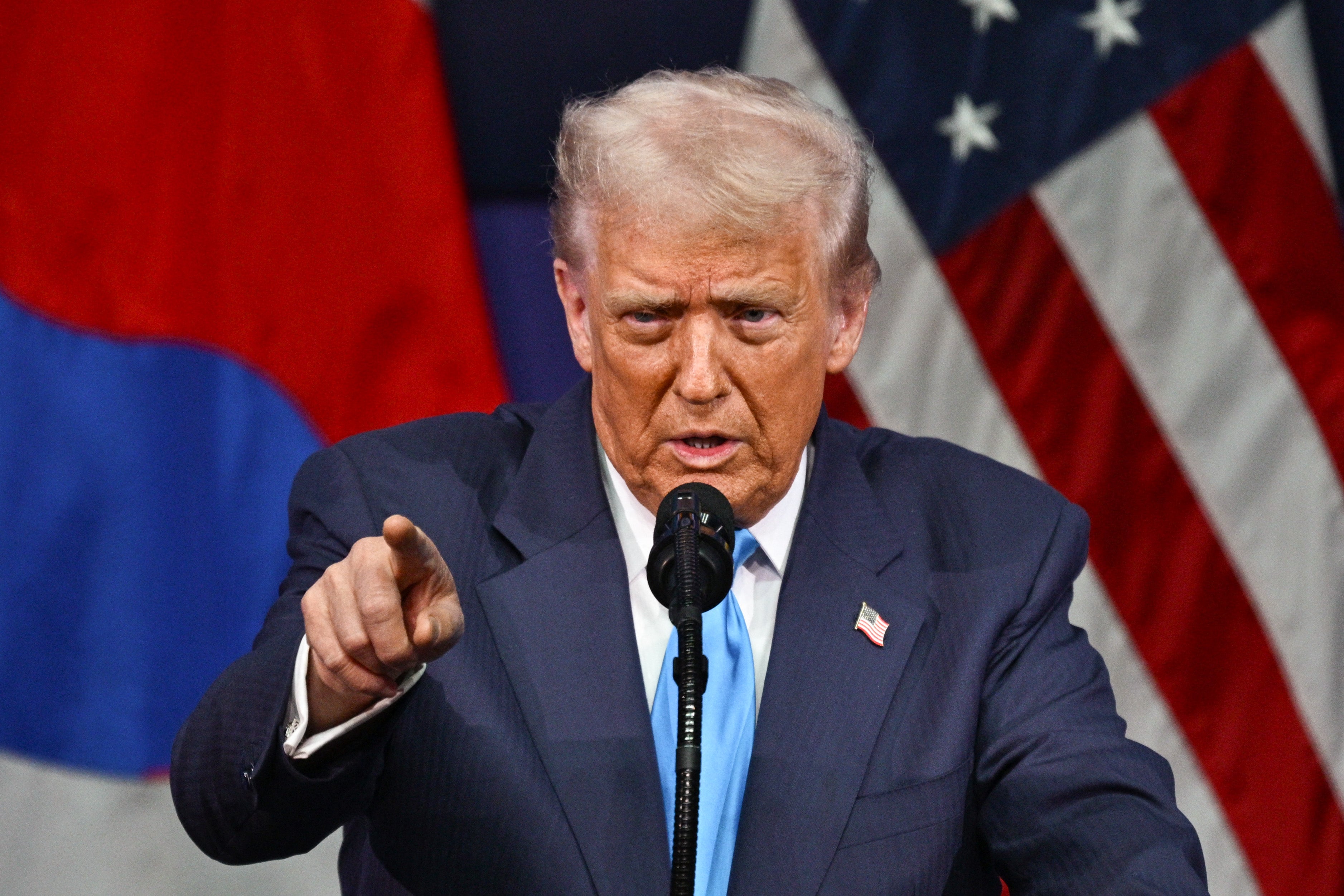 Donald Trump - currently on a trip to Asia - has insisted the ceasefire will hold