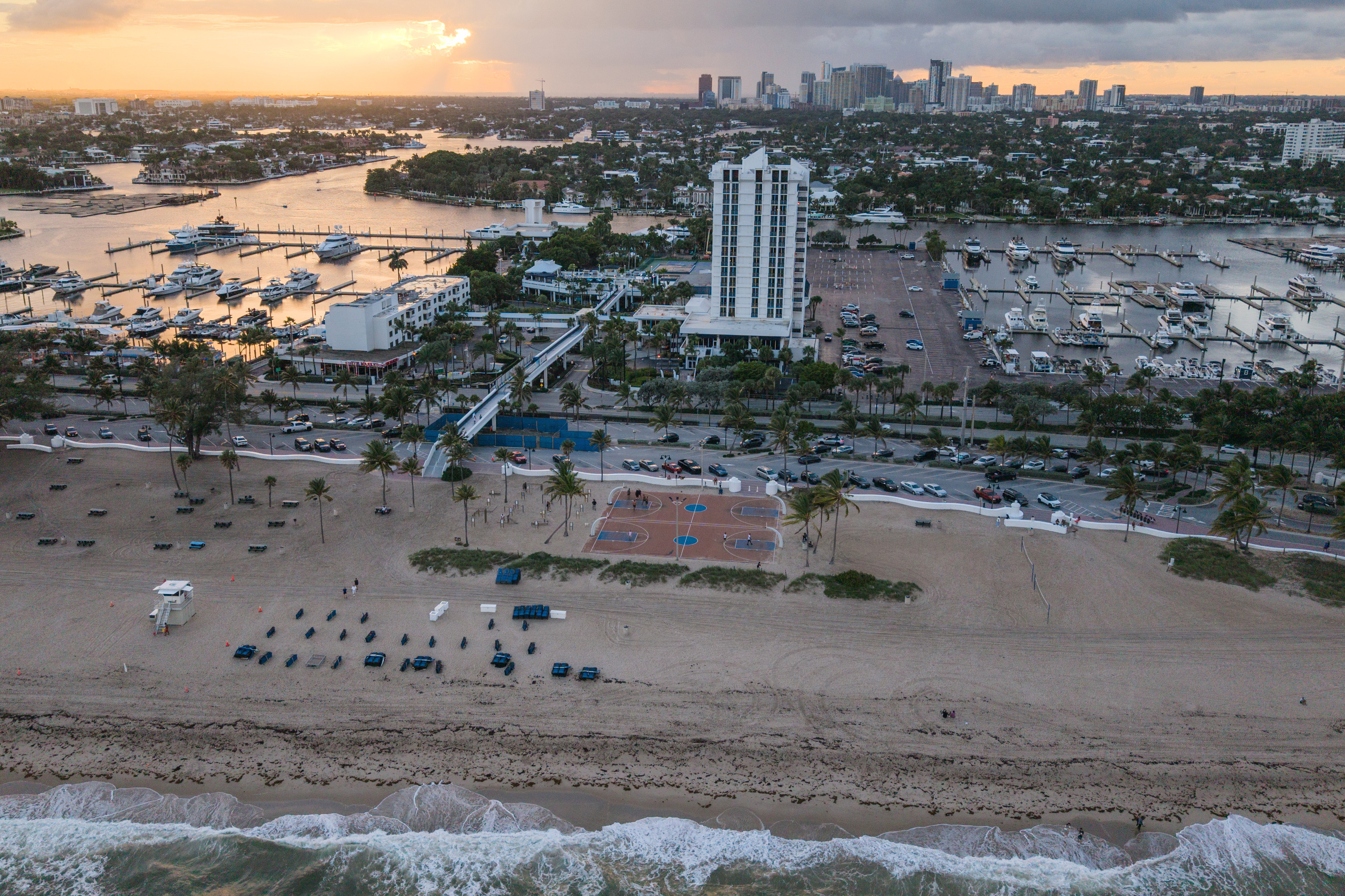 Beach Basketball Courts