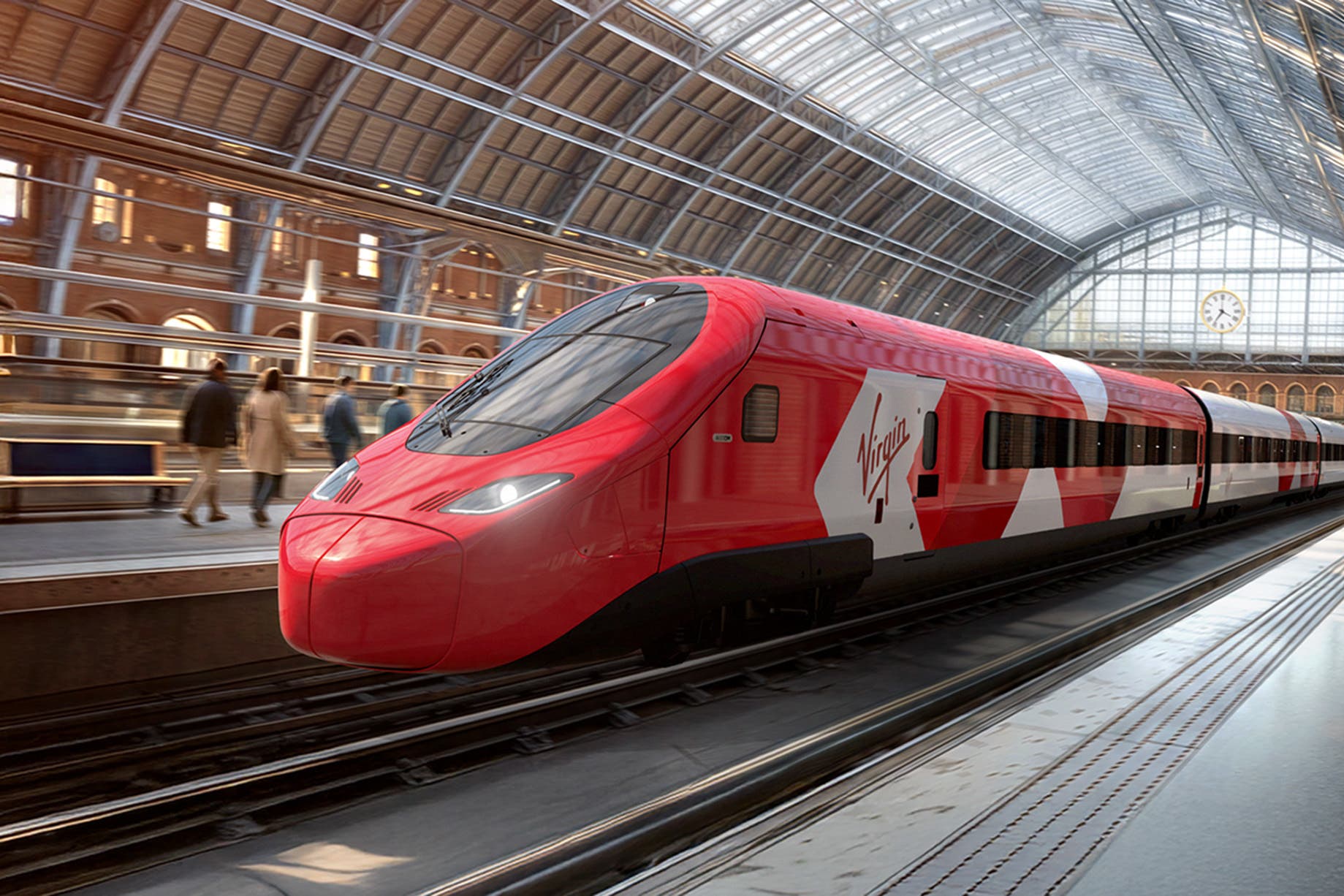 Virgin Trains said it hopes to introduce the UK’s first direct train services to Paris Charles de Gaulle airport (Virgin Trains/PA)