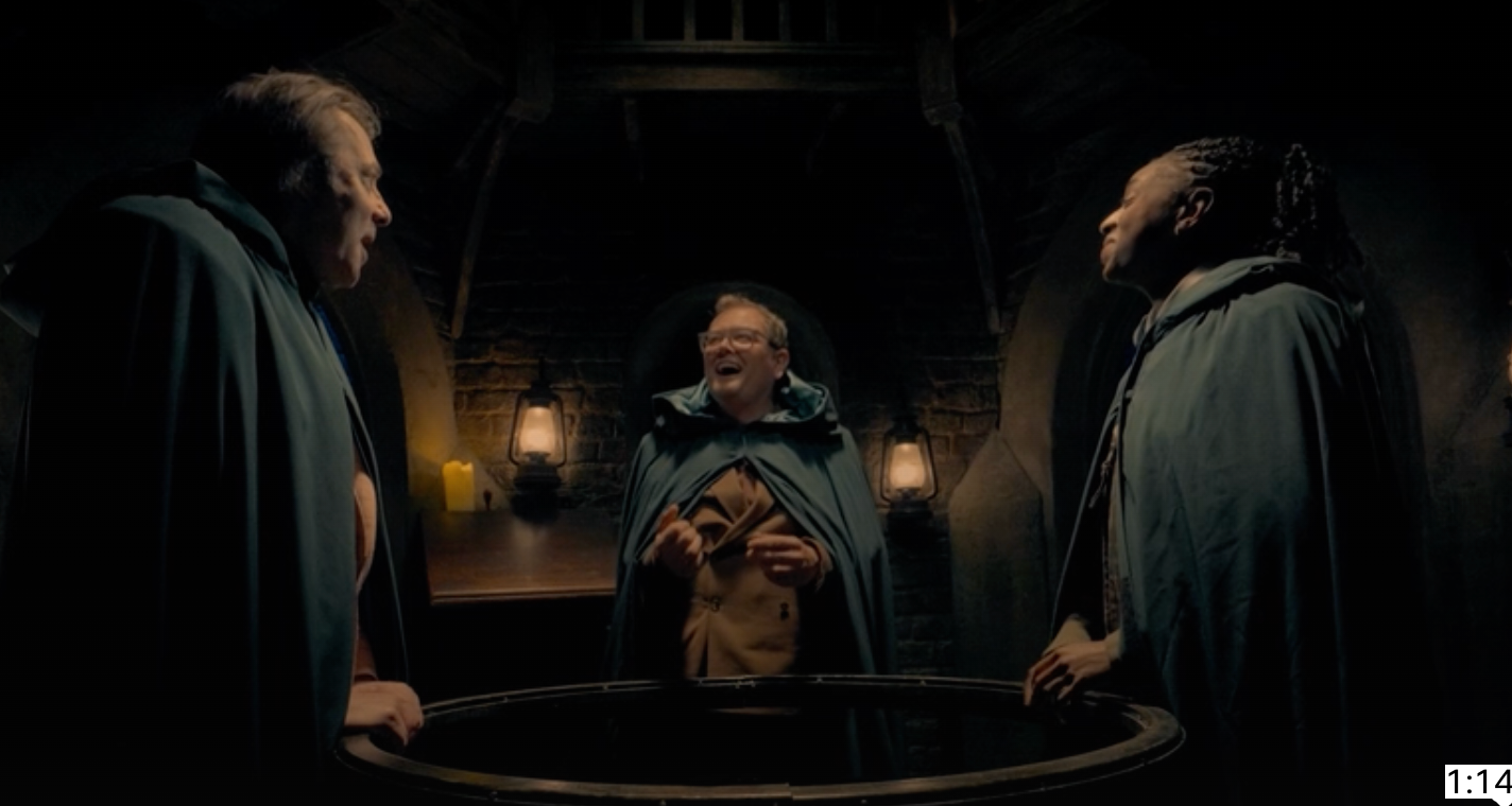 Јонатхан Росс, Алан Царр и Цат Бурнс на 'Тхе Целебрити Траиторс'