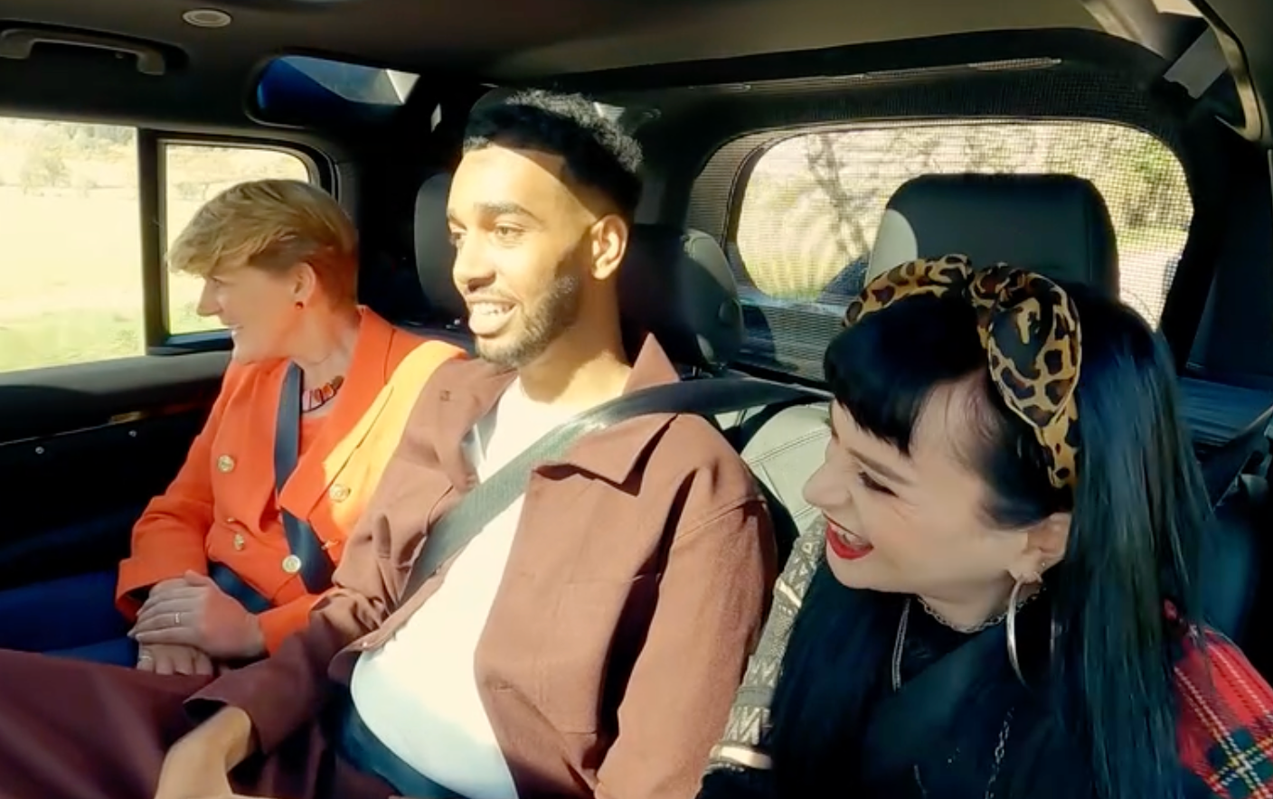 Клер Болдинг, Нико Омилана и Рут Код у емисији „Издајице славних“