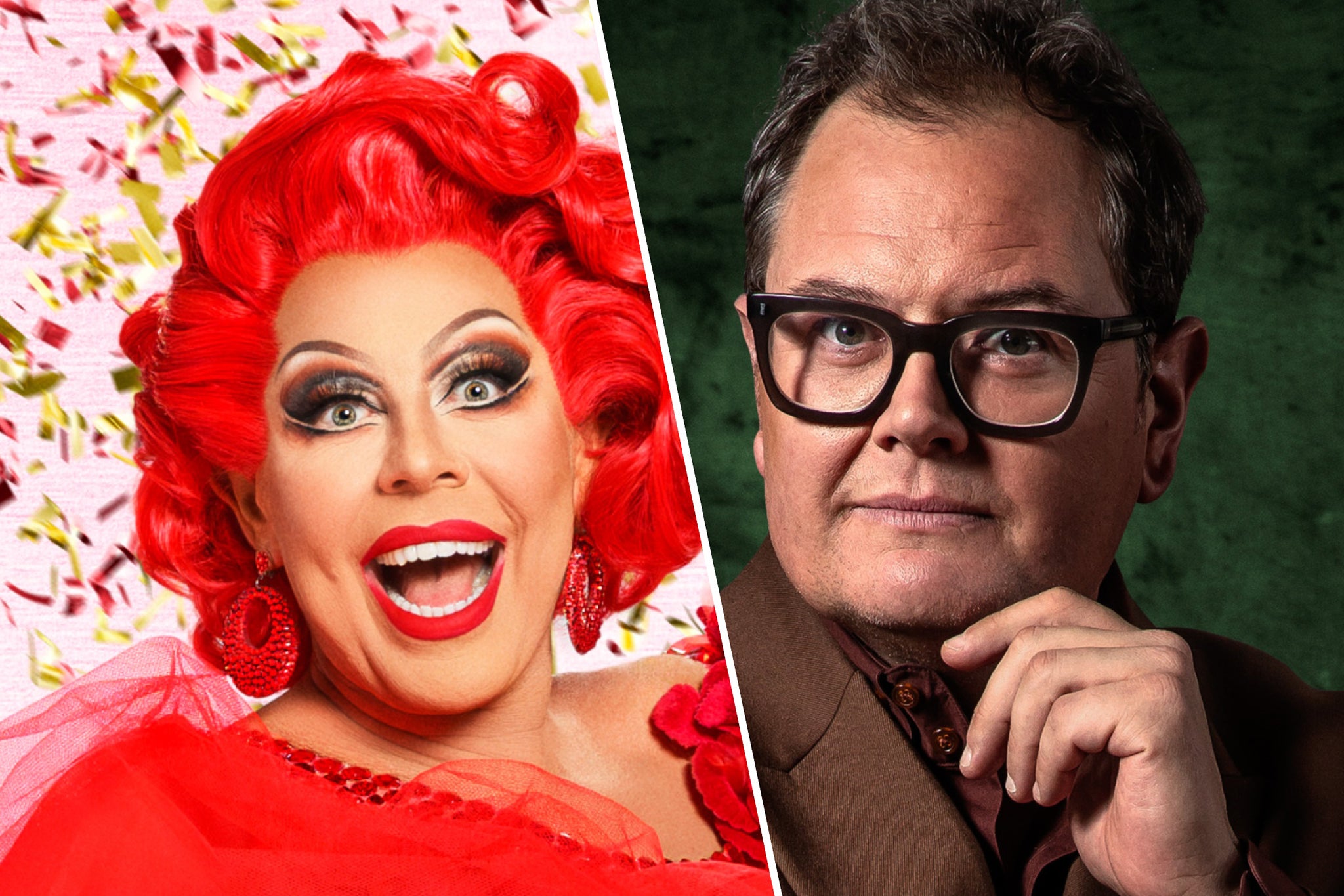 La Voix and Alan Carr, the breakaway stars of this year's ‘Strictly Come Dancing’ and ‘Celebrity Traitors’
