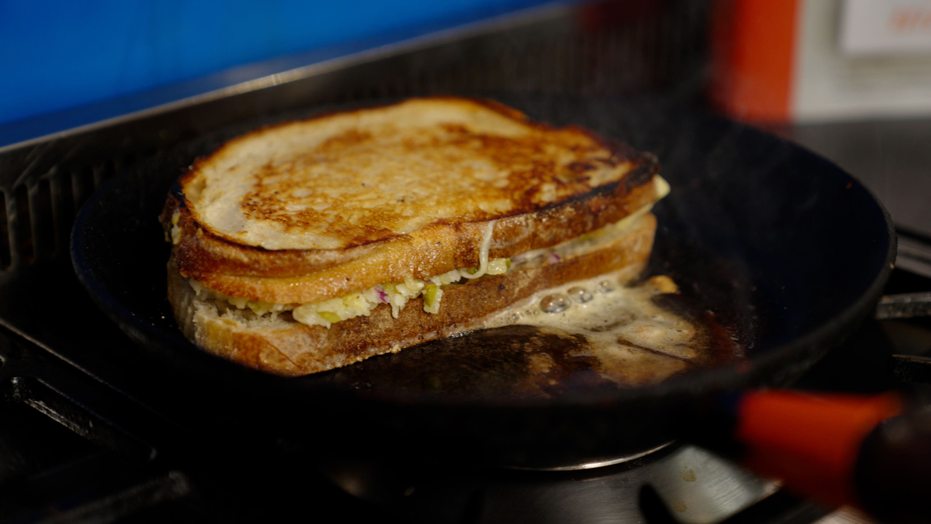 Jay Rayner’s triple-cheese toastie takes comfort food to Michelin-level indulgence
