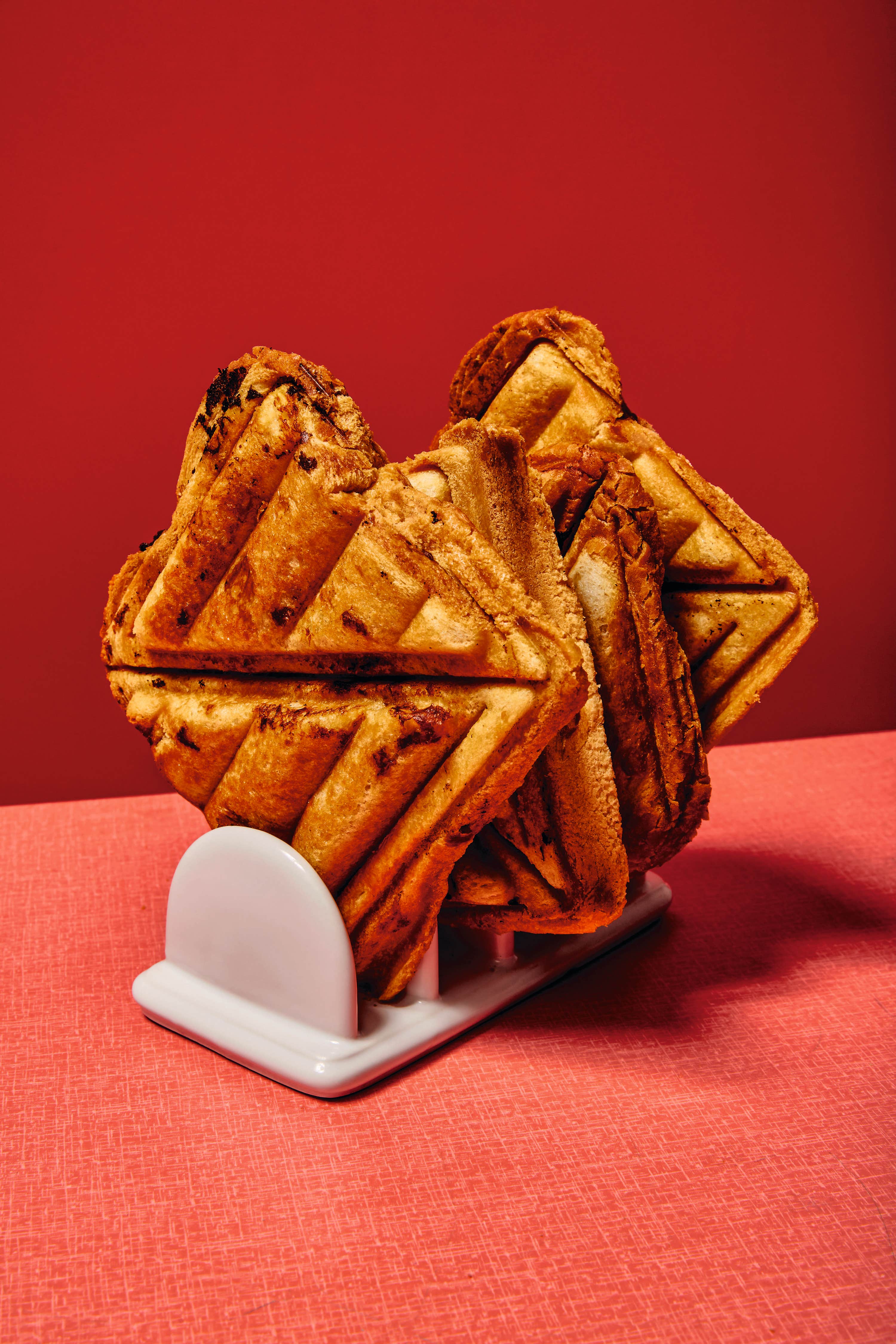 Max Halley turns the humble tuna melt into a crisp, golden pocket of joy – mayo on the outside, of course