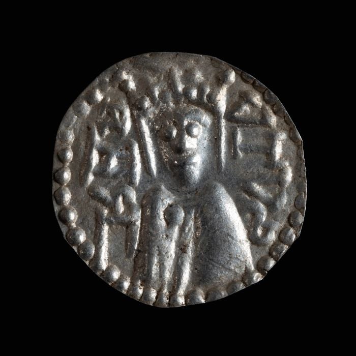Some coins bore the inscriptions of King Knut Eriksson