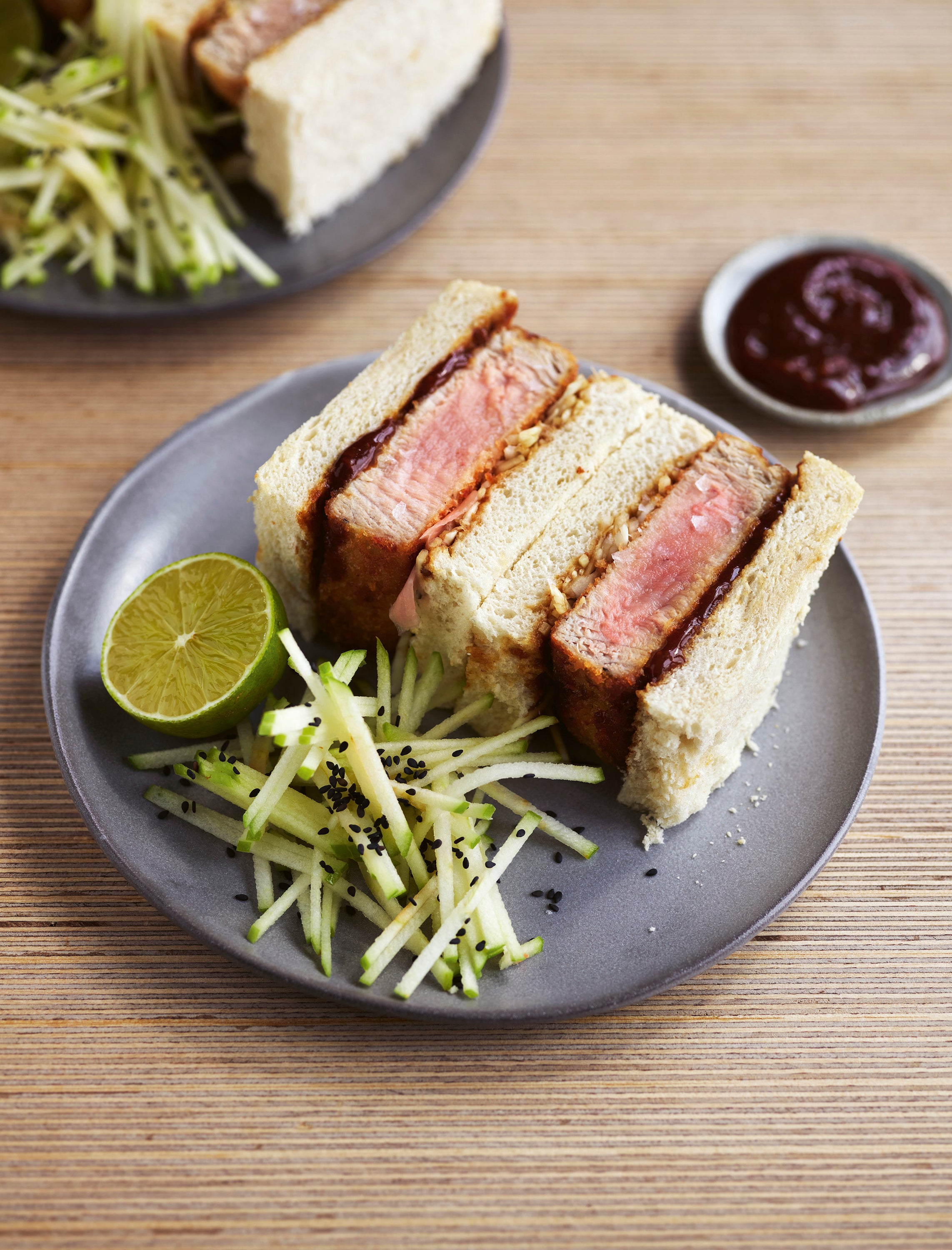 Gordon Ramsay’s East-meets-West upgrade to the classic tuna sandwich, complete with homemade tonkatsu sauce