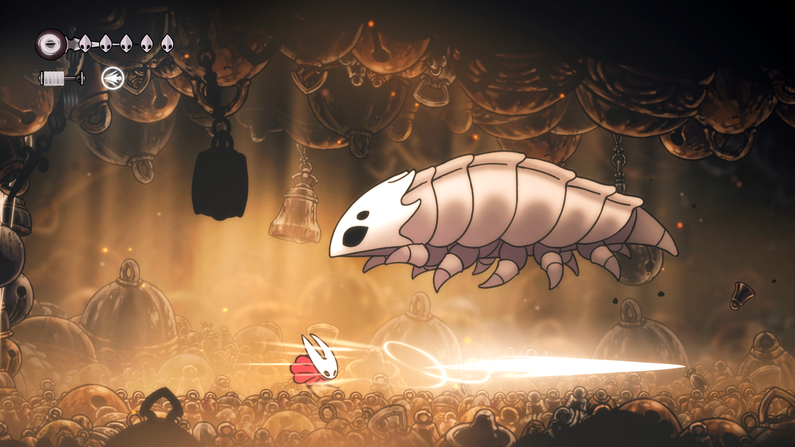 An official screenshot from Hollow Knight: Silksong