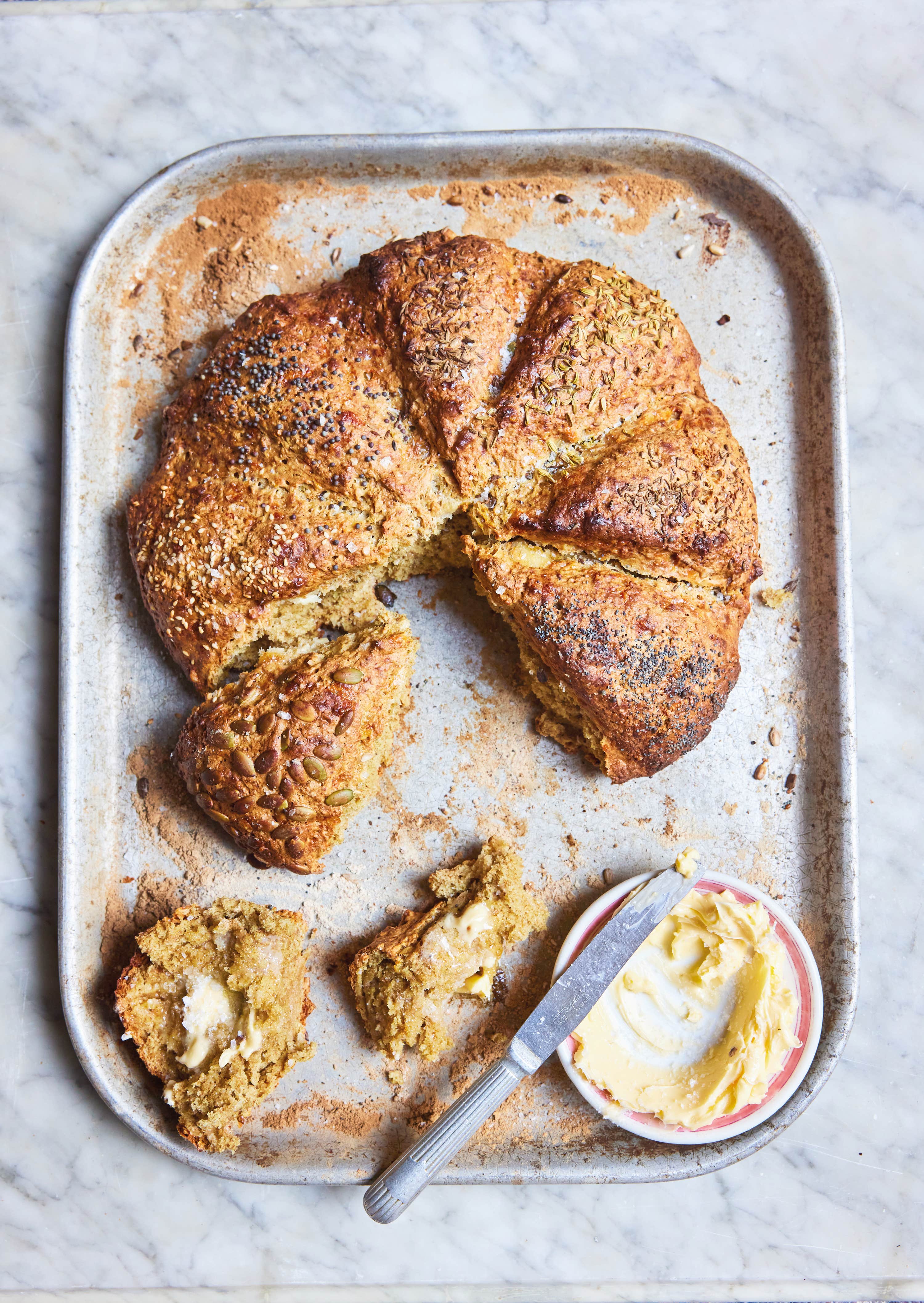 Her twist on traditional Irish soda bread turns a basic bake into a moment of joy (and fills the house with its scent)